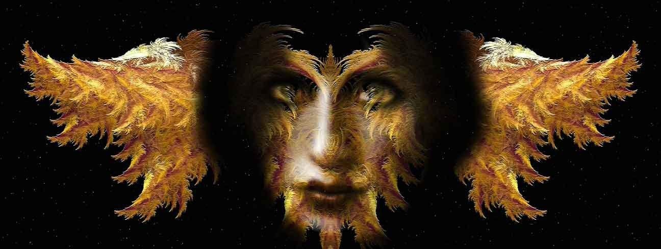Xzendor7 Gold Girl Fractal Feather Fluff Carved Wall Decal 31.5x84 Inches - Elegant Home Decor for Living Room, Bedroom & Office