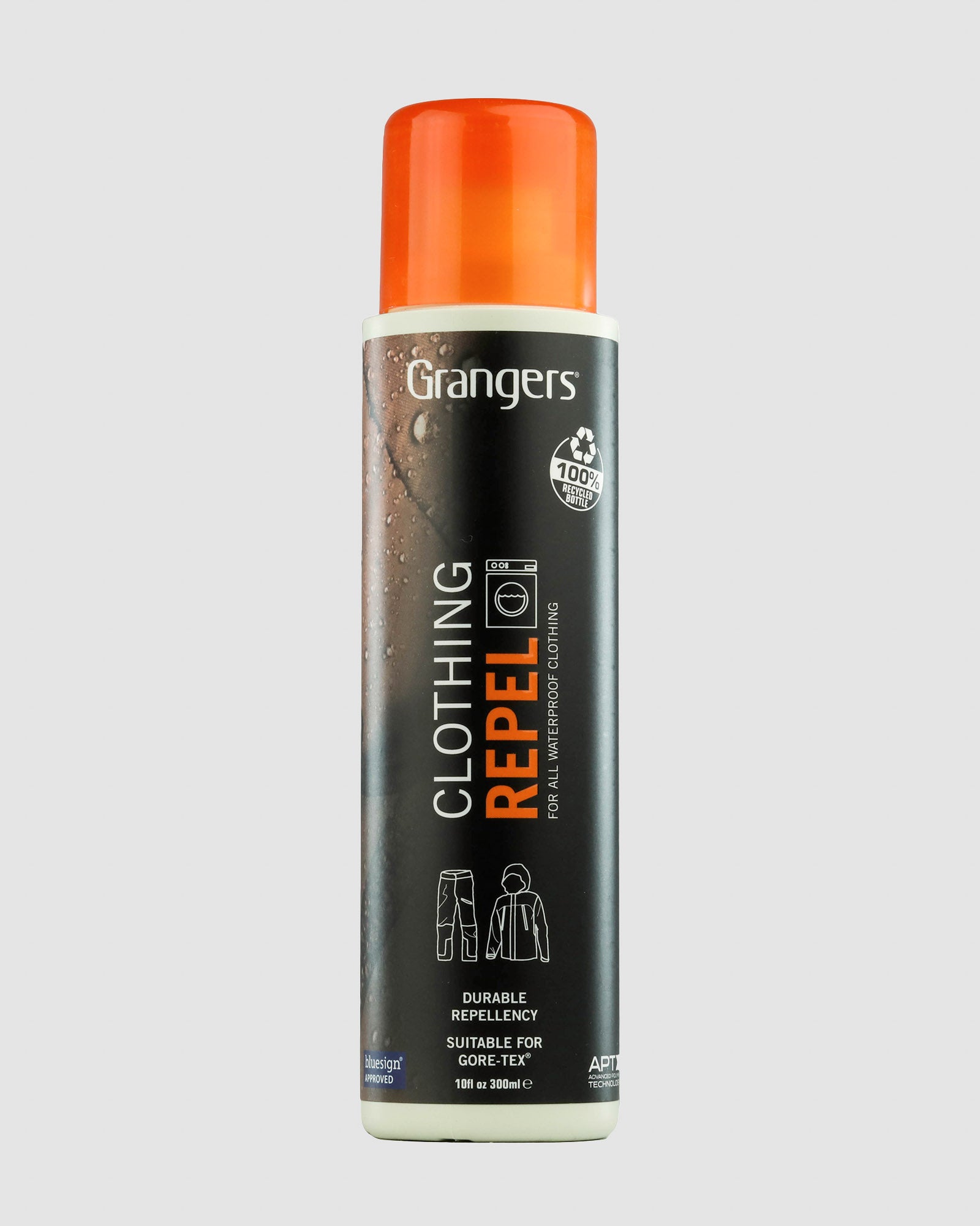 Grangers Clothing Repel Spray - Waterproof & Stain-Resistant Treatment for Outdoor Gear & Apparel - Perfect for Hiking, Camping & Travel