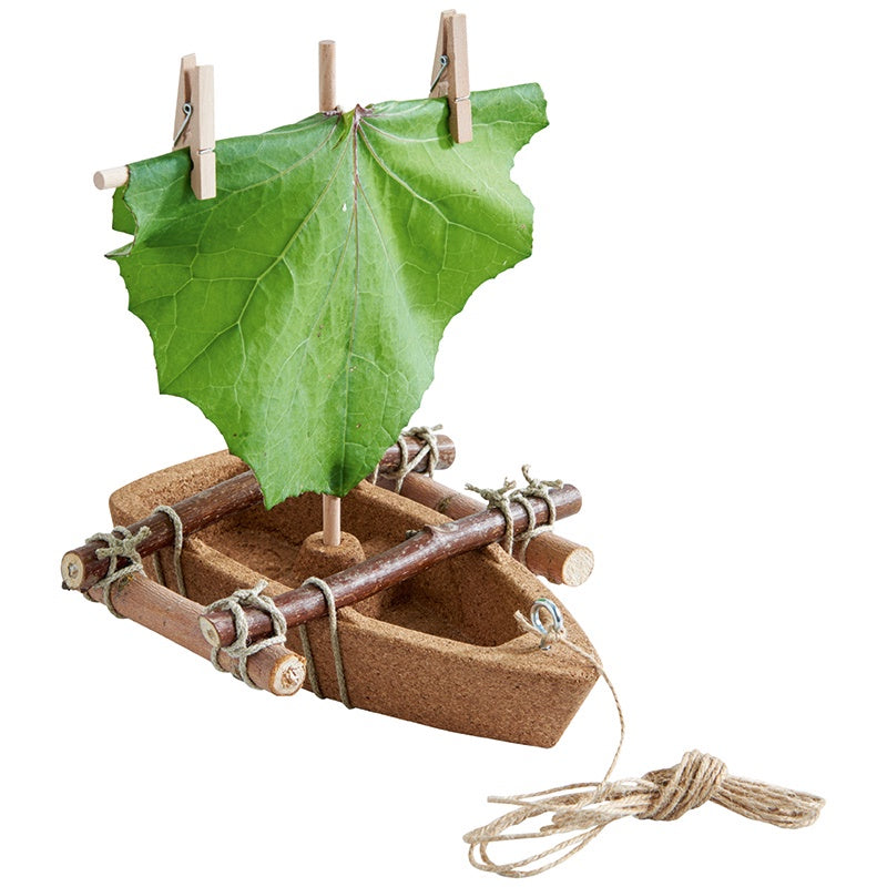 DIY Cork Boat Building Kit - Fun Outdoor Toy for Kids & Adults - Perfect for Pools, Lakes & Backyard Water Play