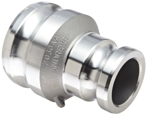 Stainless Steel 316 Cam and Groove Hose Fitting - Dixon 2030-AA-SS Reducing Spool Adapter (2