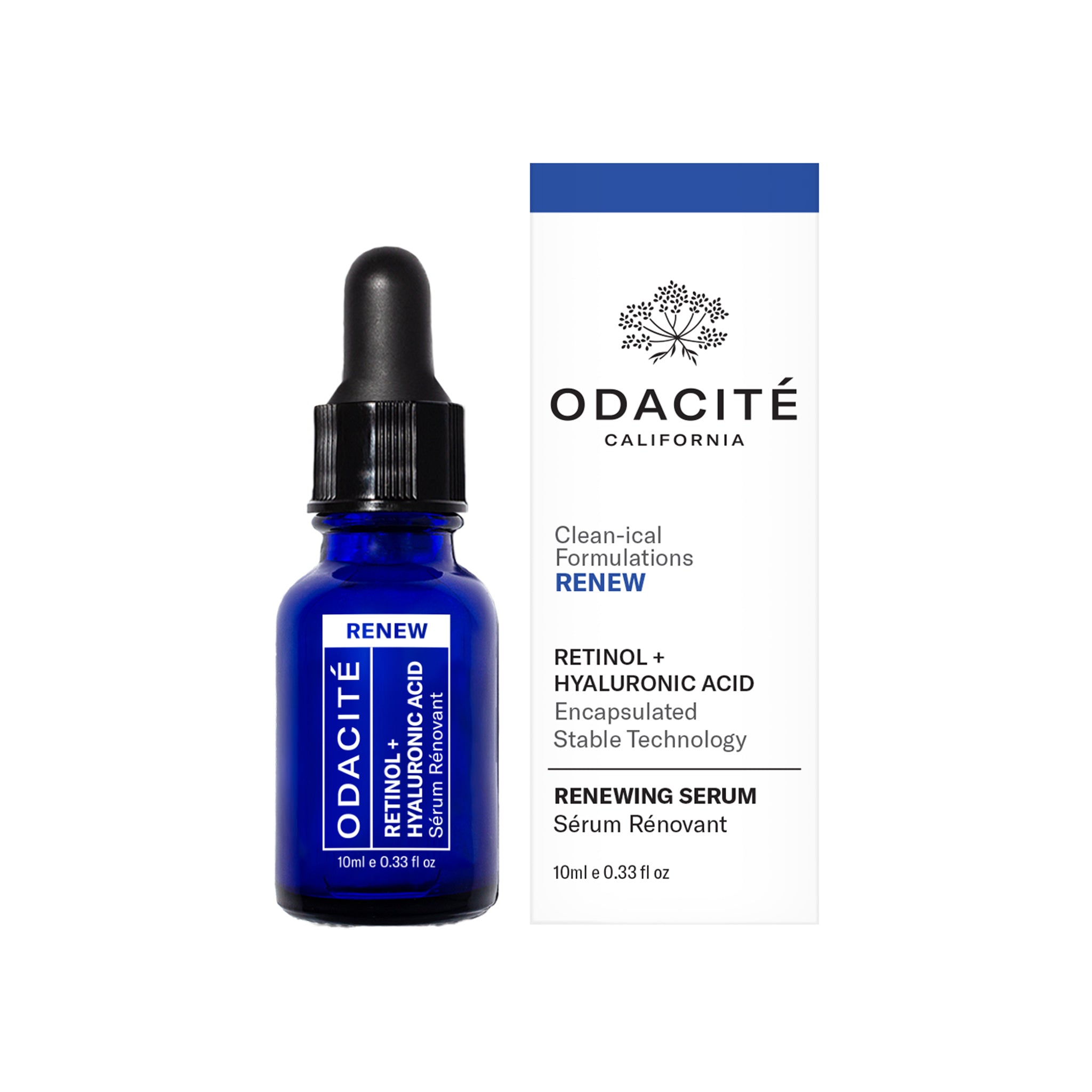 Retinol + Hyaluronic Acid Anti-Aging Face Serum for Wrinkles & Hydration - Night Repair Treatment for Glowing Skin