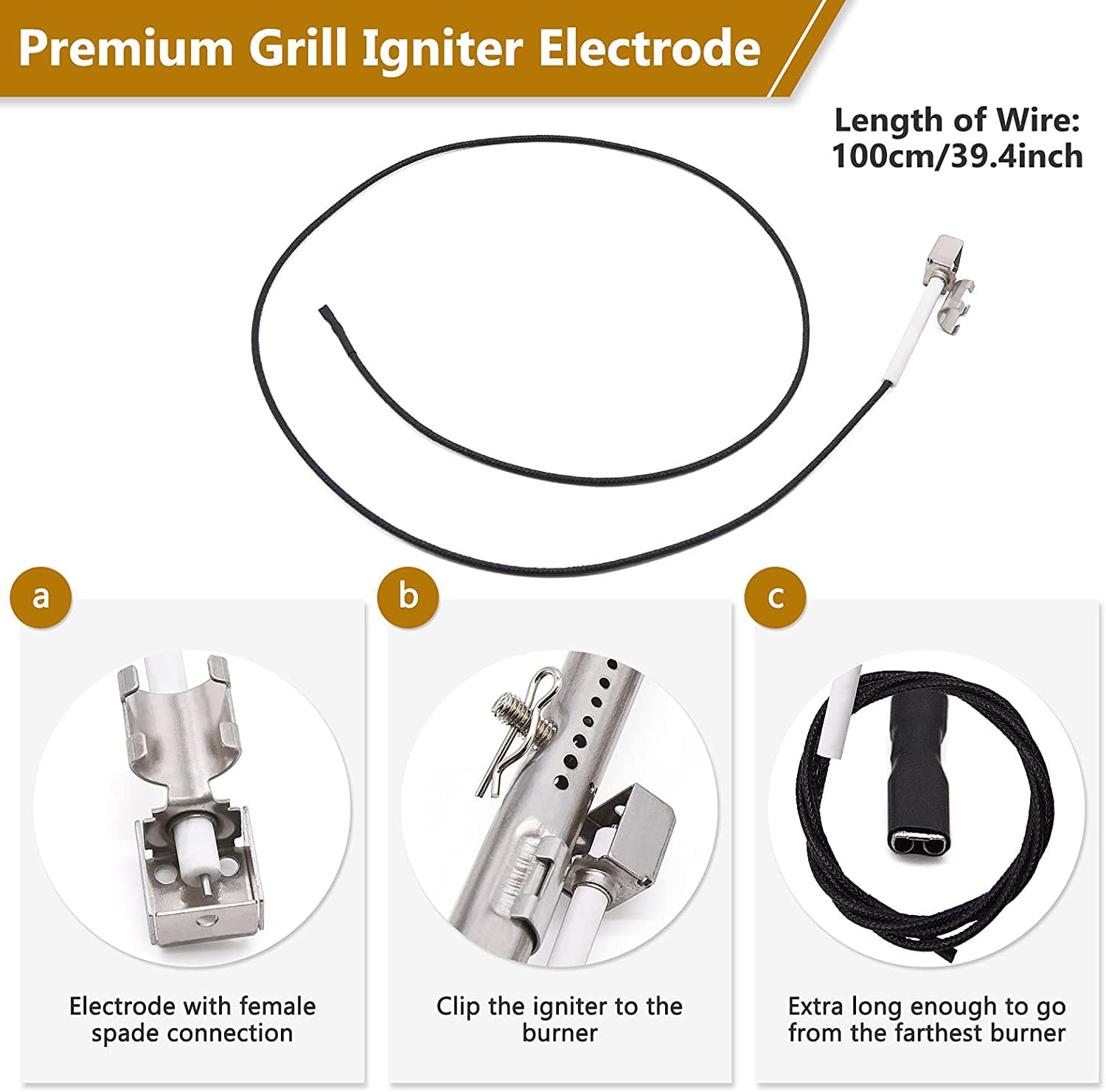Char-Broil Performance 475 4-Burner Grill Replacement Parts - Compatible with Models 463342119, 463347017, 463377319, 463349917, 463376017, 463335517, 463332718, 463376519, 463347418 - Durable Gas Grill Accessories for Outdoor BBQ & Backyard Cooking