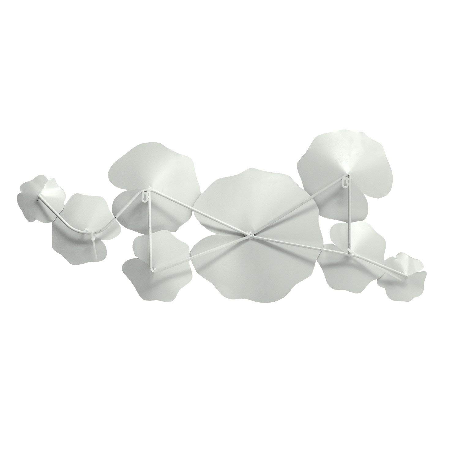 Lily Pad Metal Wall Art - Handcrafted Unique Metal Décor for Home & Office | Perfect for Living Room, Bedroom, or Garden Decoration