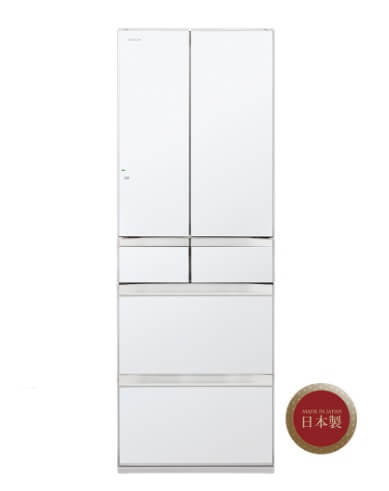 Hitachi R-HW540RS XK/XW/XN 416L Multi-Door Refrigerator - Energy Efficient Large Capacity Fridge for Home, Kitchen & Restaurant Use