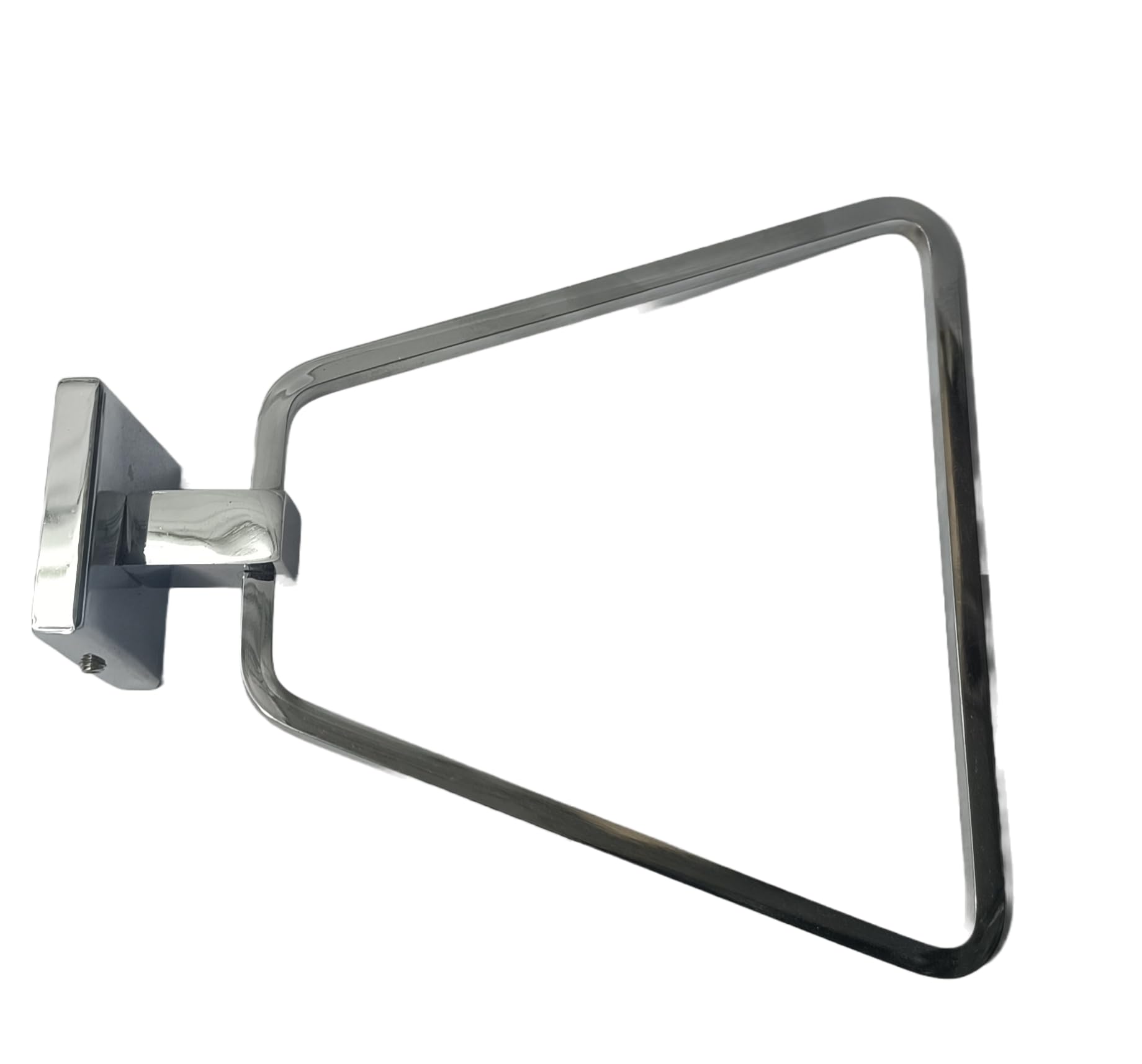 Stainless Steel Wall Mounted Towel Holder - Rustproof Bathroom Towel Rack for Kitchen & Bathroom Organization