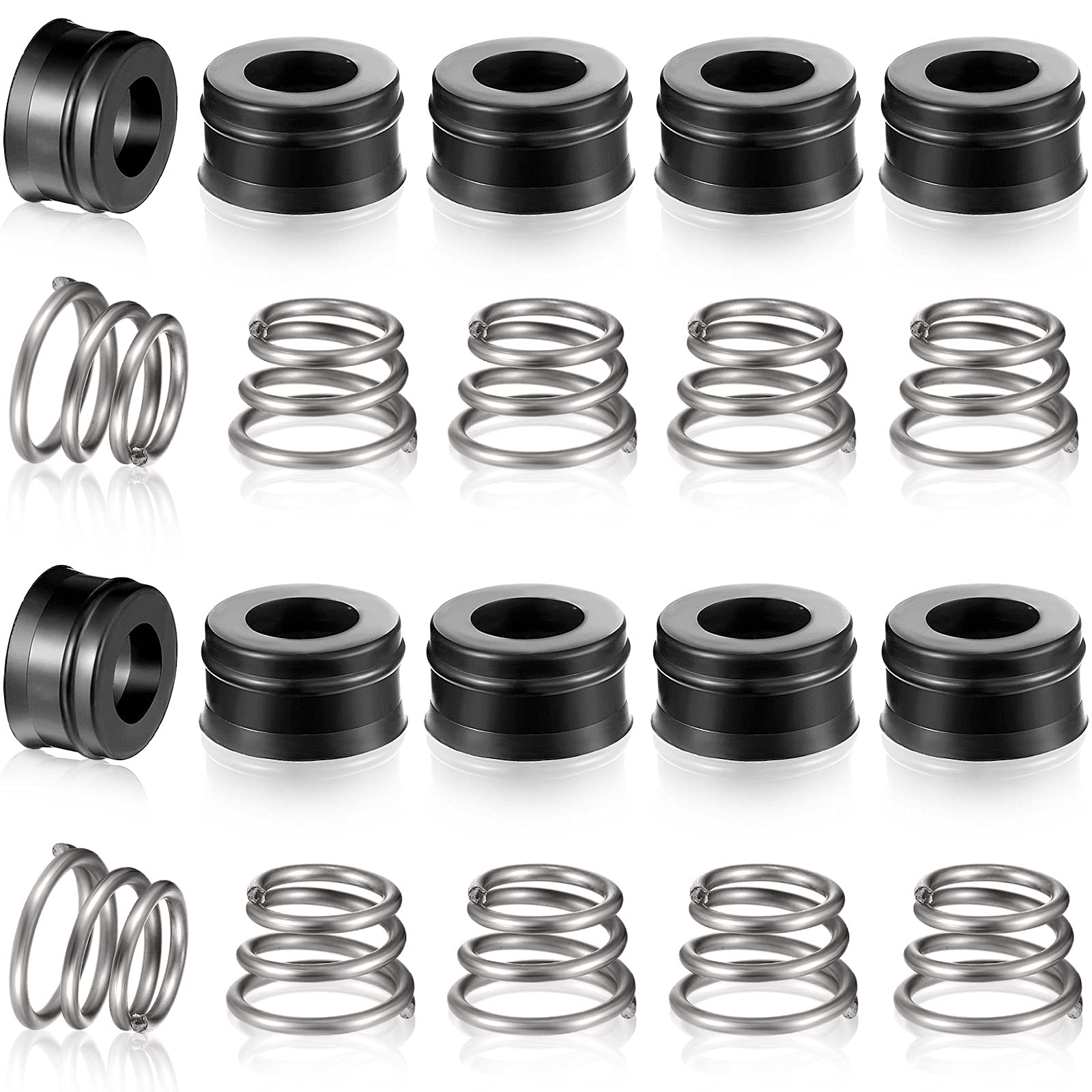 20-Piece RP4993 Faucet Repair Kit - Replacement Seats & Springs, Compatible with Faucet Stem Assembly - Fix Leaky Taps in Kitchen, Bathroom & Outdoor Faucets