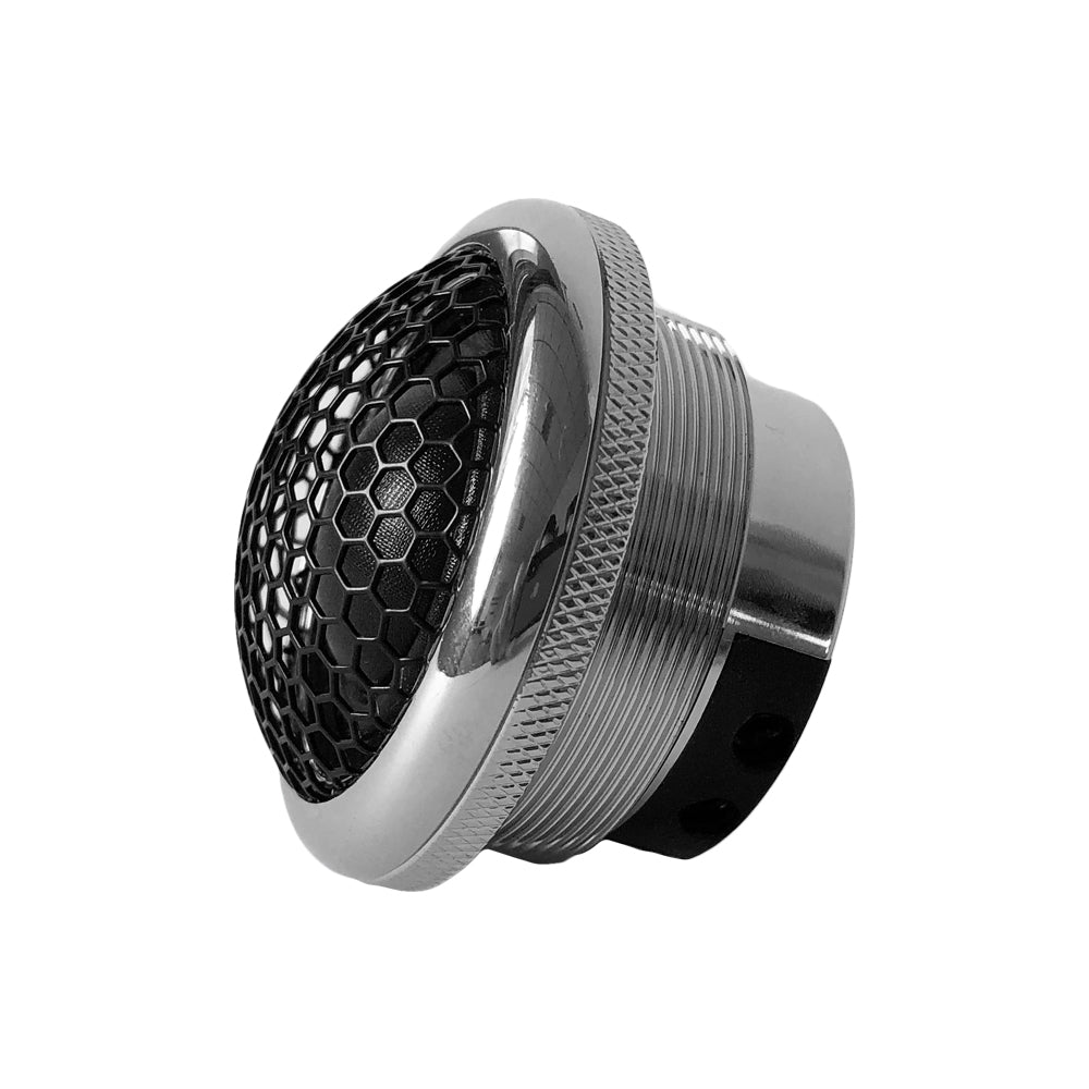 CT25 Carbon Series 25mm Silk Tweeter Set - High Performance Audio Tweeters for Car & Home Stereo Systems