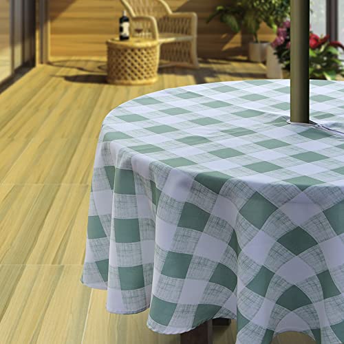 Green Checkered