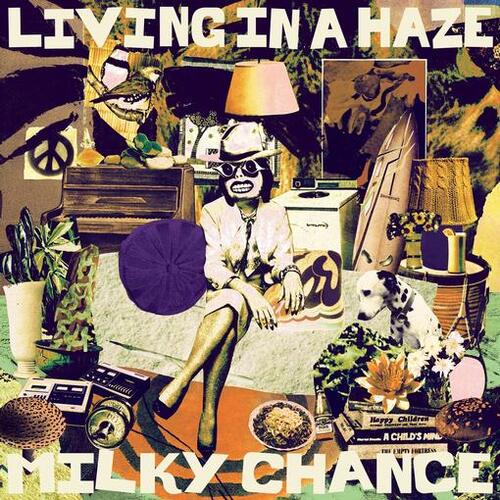 Milky Chance - Living in a Haze Limited Edition Blue Vinyl LP | Indie Folk Music Record for Collectors & Music Lovers | Perfect for Home Listening & Vinyl Collections