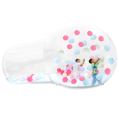 10ft Transparent Tent + 6.6ft Transparent Tunnel