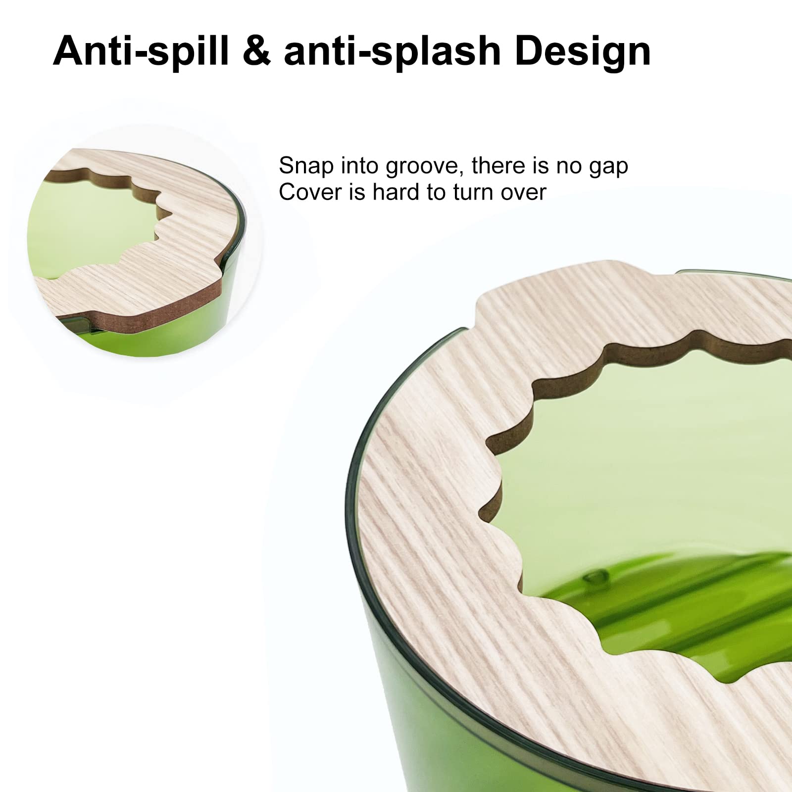 Premium Hamster Sand Bath Box - Small Animal Bathing Container for Dwarf Hamster, Syrian Hamster & Gerbil | Easy to Clean Cage Accessories | Perfect for Playtime & Grooming in Pet Habitats