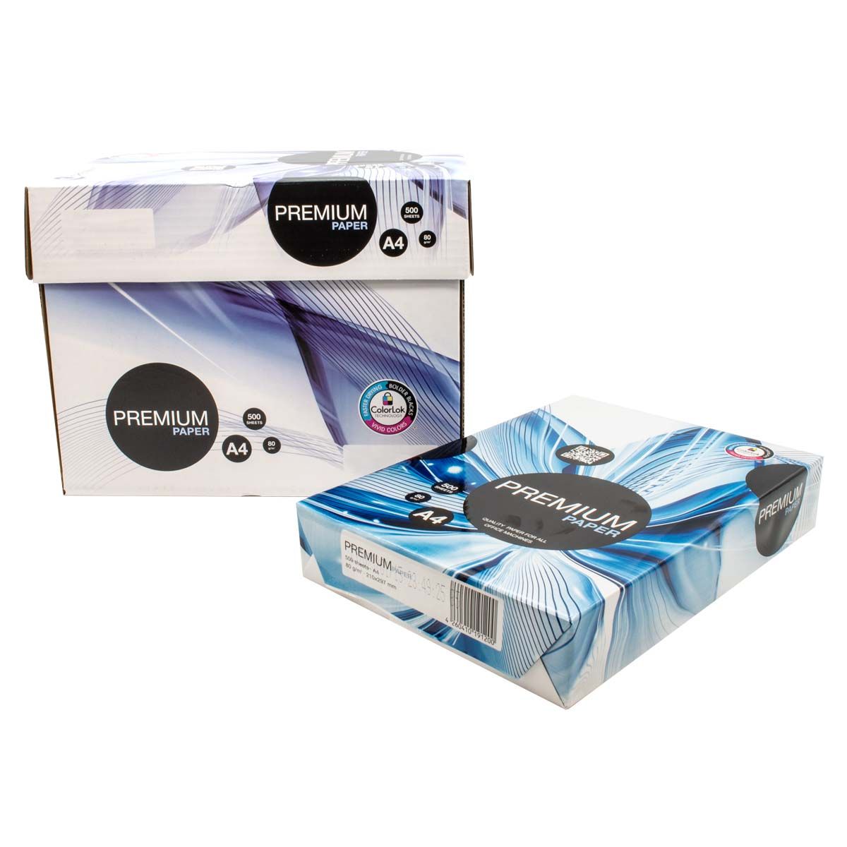 Premium A4 Copy Paper - 80gsm White Printer Paper for Office, School & Home Use - 500 Sheets per Ream, High-Quality Printing & Copying