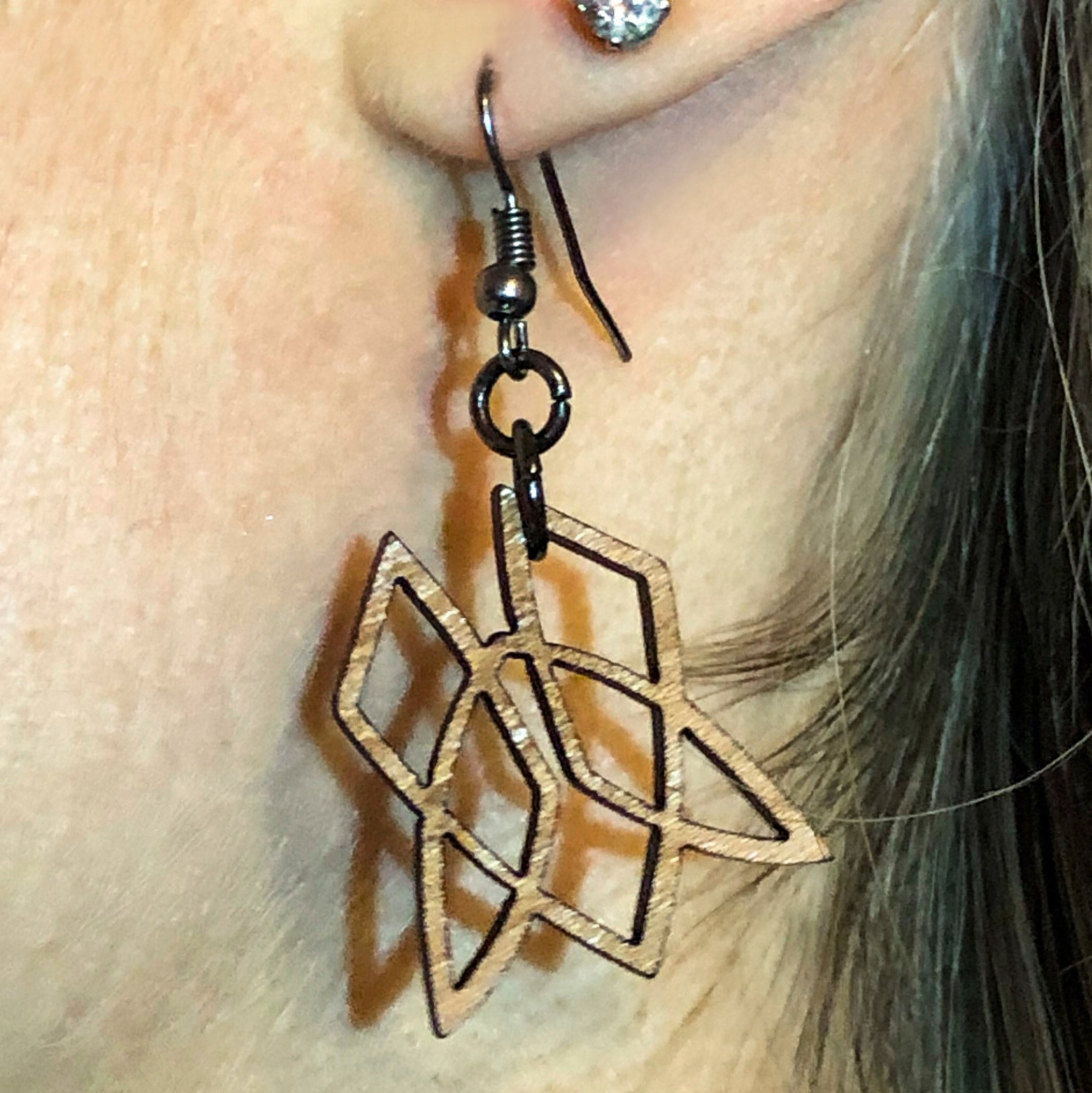 Clionadh Symbol Earrings - Unique Handmade Jewelry for Women, Boho Chic Dangle Earrings | Perfect for Parties, Weddings & Everyday Wear