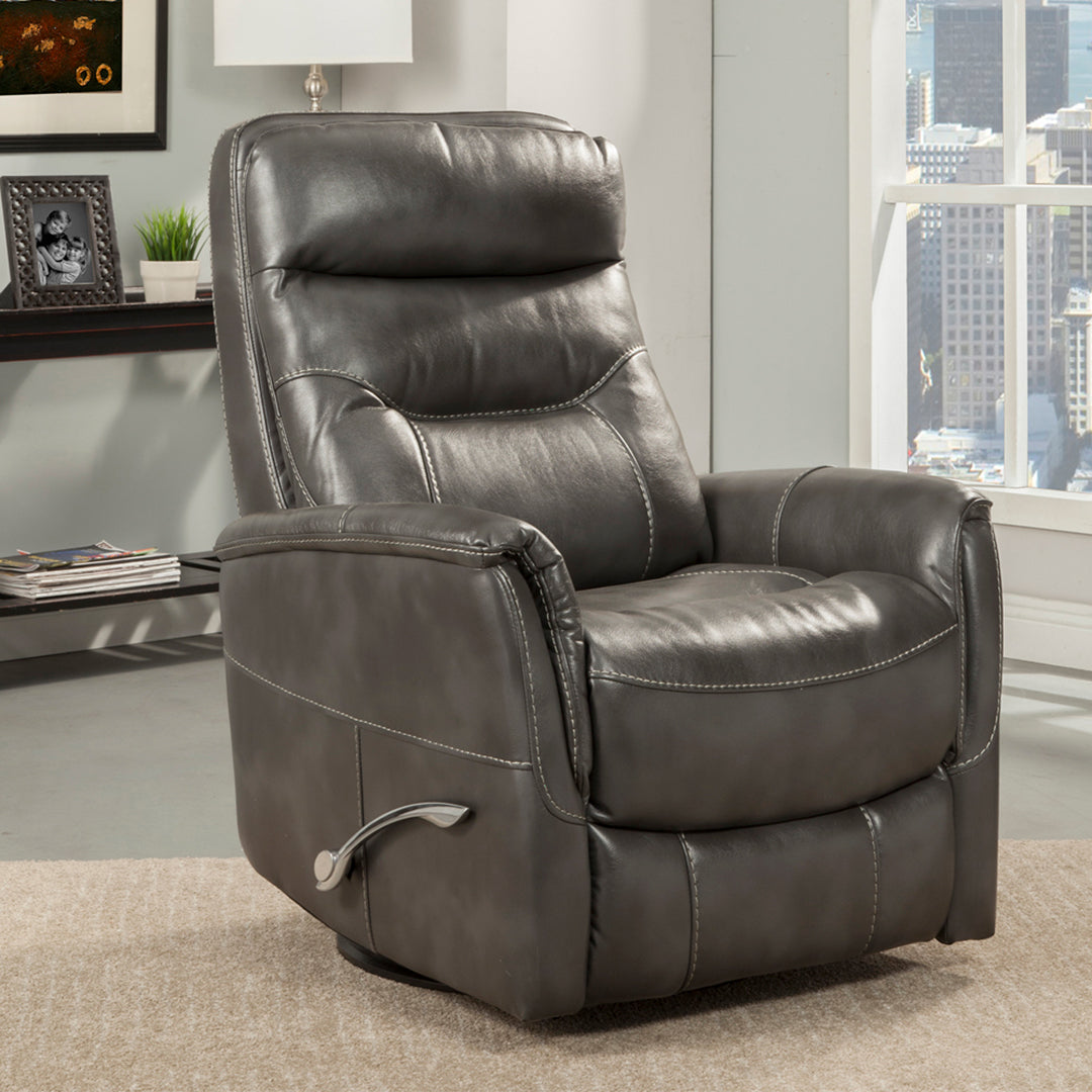 Revolve Swivel Glider Recliner Chair - 360 Degree Rotation, Smooth Gliding Motion, Adjustable Reclining - Perfect for Living Room, Nursery, or Office Relaxation