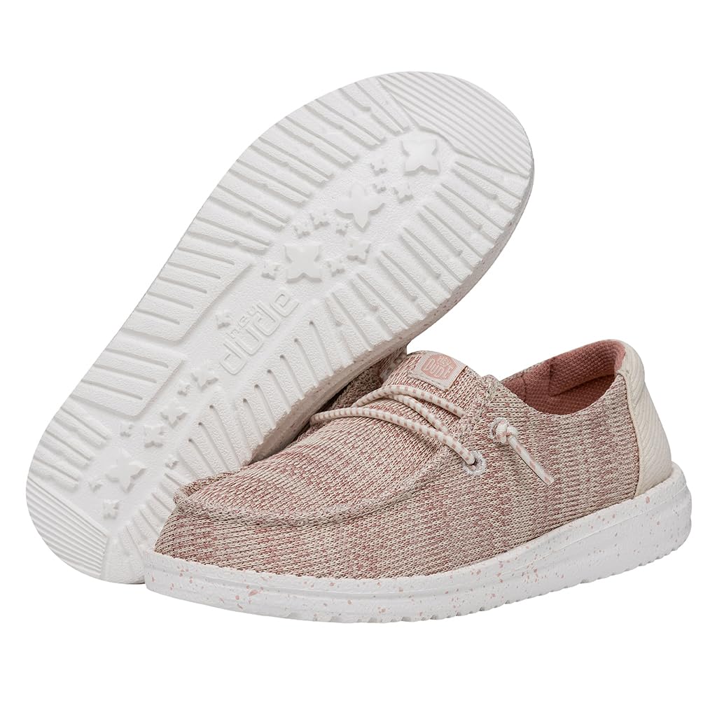 Hey Dude Women's Wendy Sport Mesh Slip-On Shoes - Lightweight Comfortable Casual Sneakers for Walking, Travel & Everyday Wear
