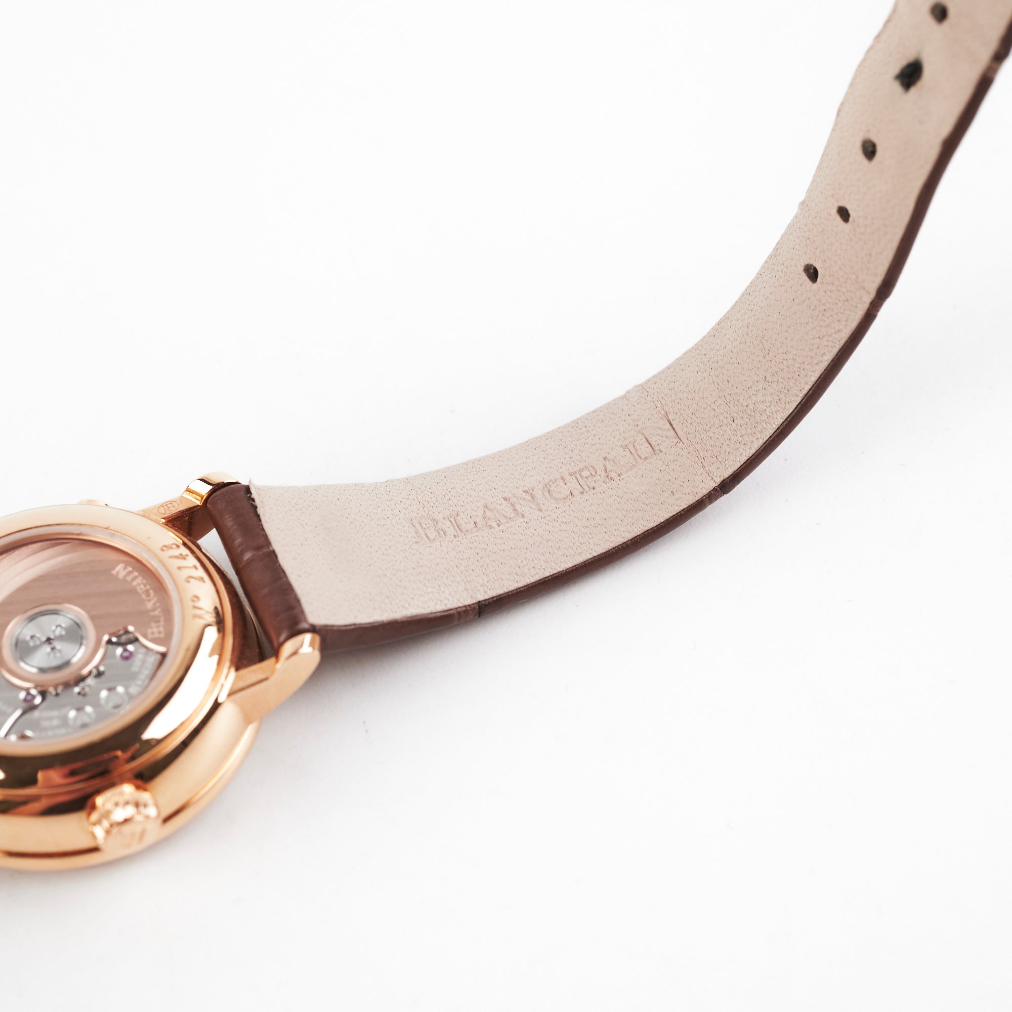 Blancpain Villeret 29mm Rose Gold Moonphase Diamond Watch for Women - Luxury Swiss Automatic Timepiece with Date Display & Diamond Bezel - Perfect for Formal Events, Weddings & Special Occasions