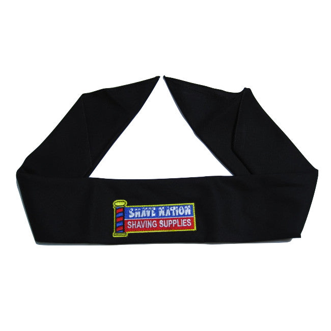 Shave Nation Bandana Black - Stylish & Comfortable Headwear for Men & Women - Perfect for Outdoor Activities, Sports, and Fashion Accessories