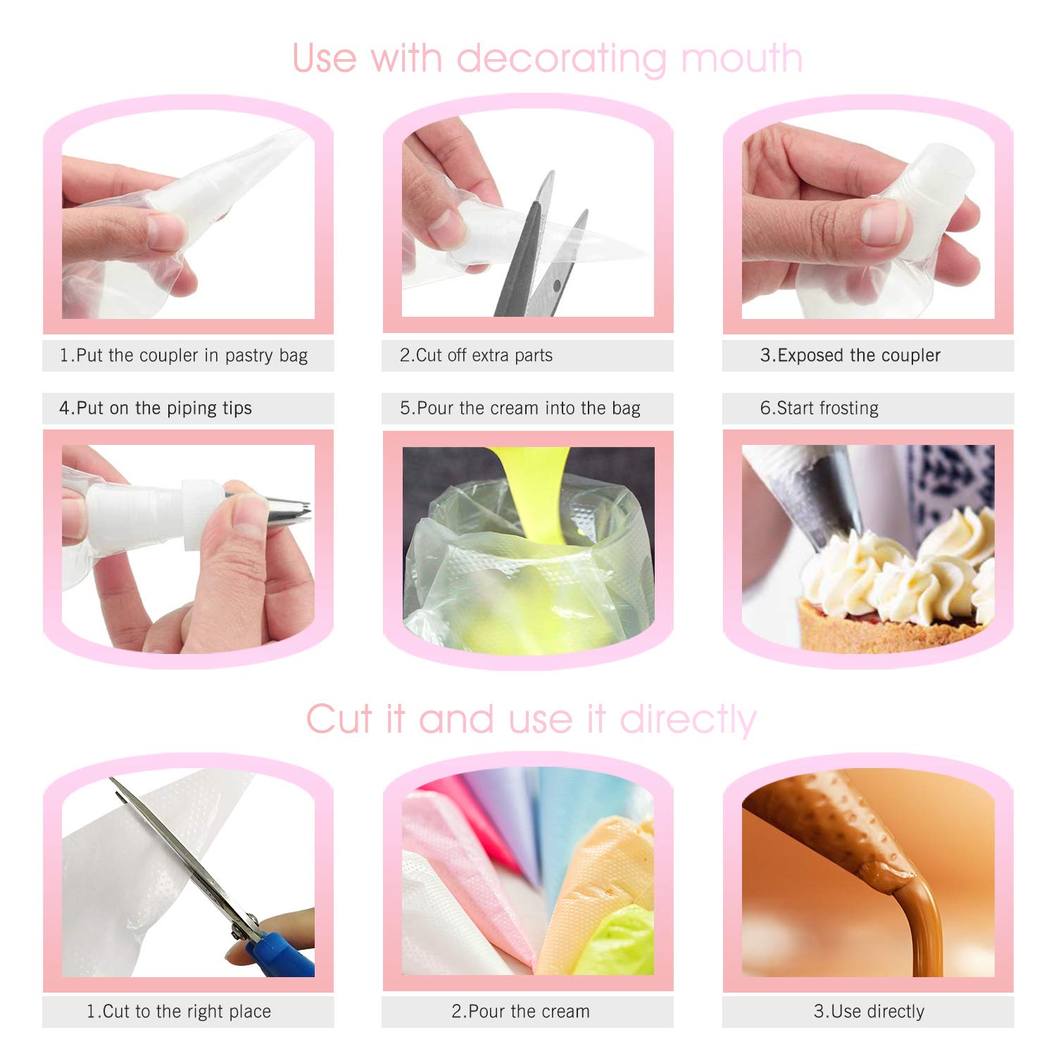 100 Pcs Large Thickened 22