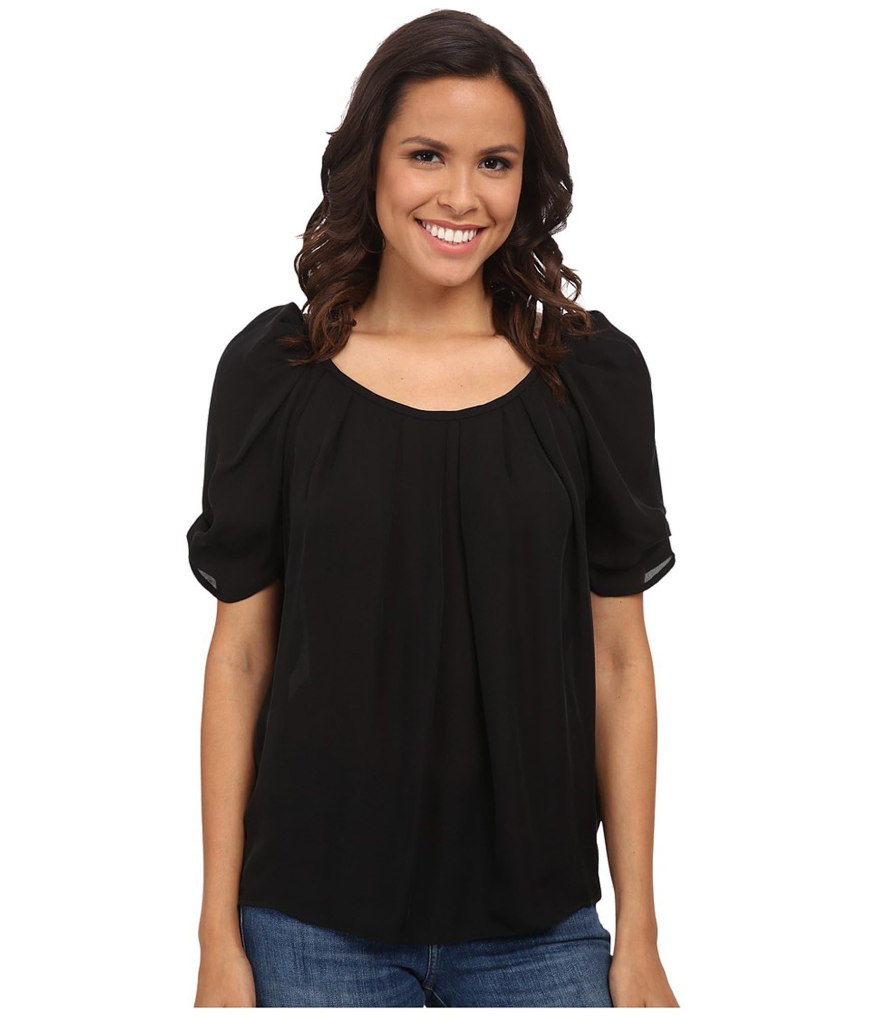 Joie Women's Eleanor Blouse - Elegant Flowy Top for Work & Casual Wear | Perfect for Office, Date Night & Weekend Outfits