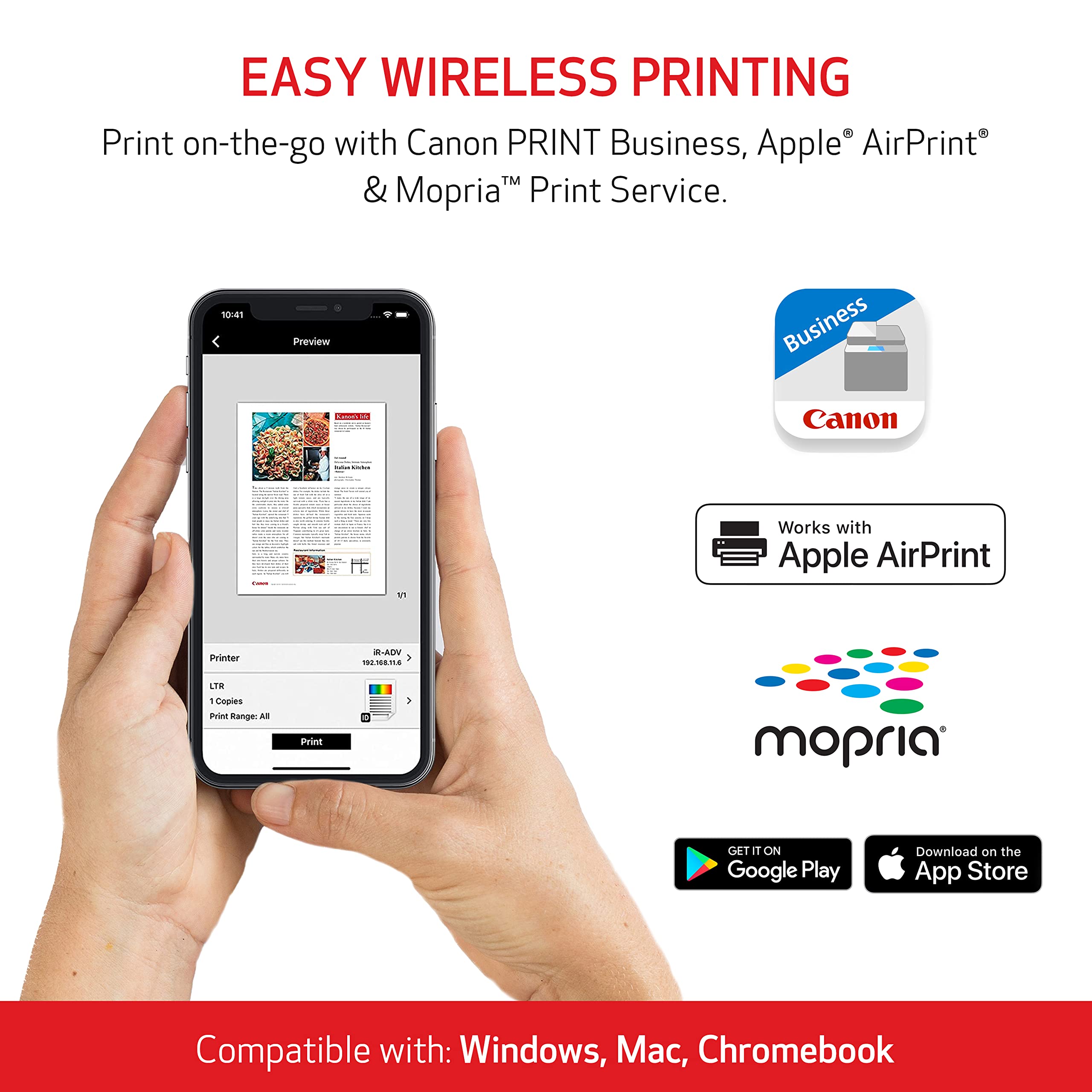 Canon imageCLASS LBP122dw Wireless Monochrome Laser Printer - 30 PPM, Duplex Printing, Mobile Ready for Home Office & Small Business | Perfect for Document Printing, Reports & Everyday Office Tasks