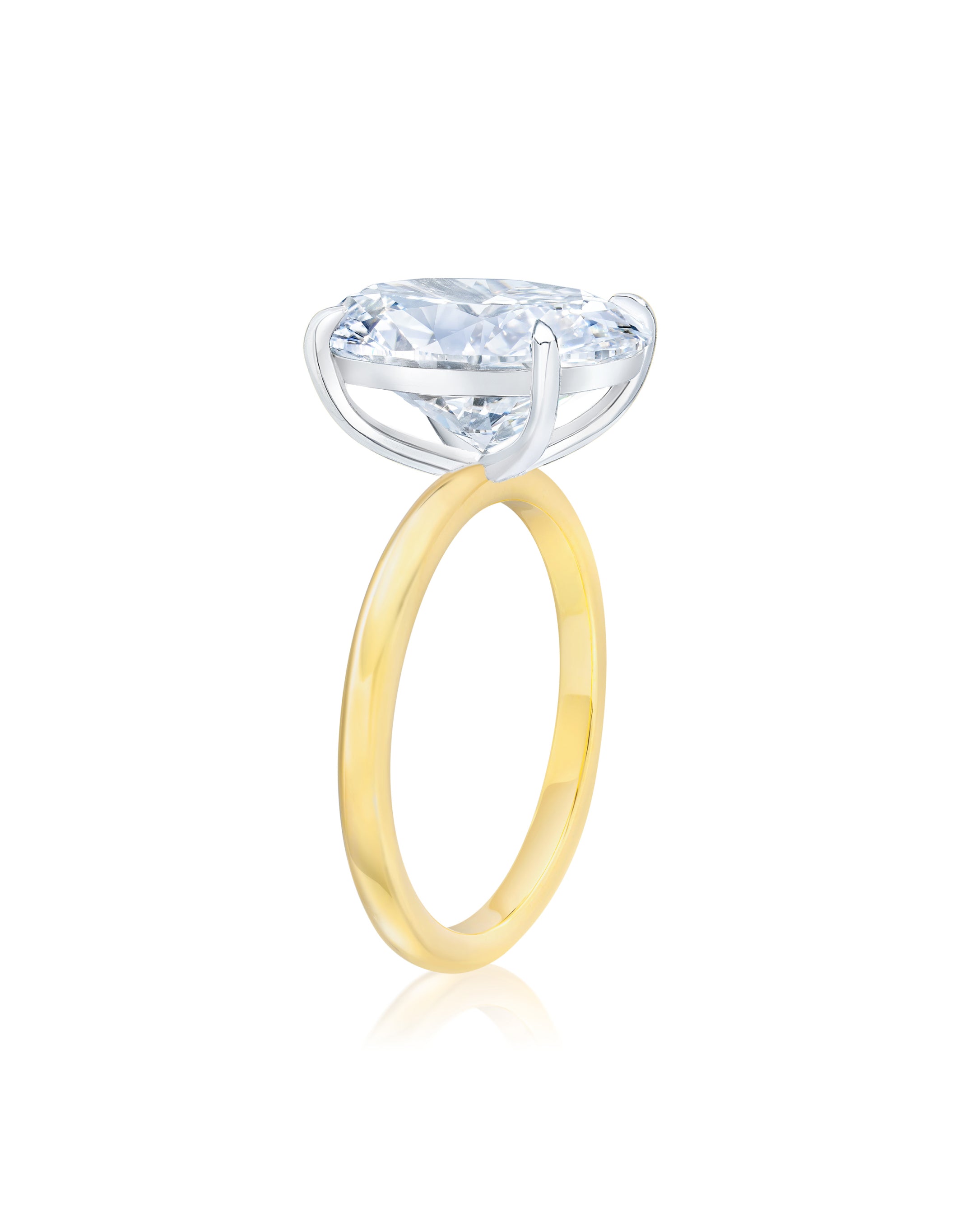 RC Solitaire Ring - Elegant 925 Sterling Silver Cubic Zirconia Ring for Women | Perfect for Engagement, Wedding, Anniversary & Everyday Wear