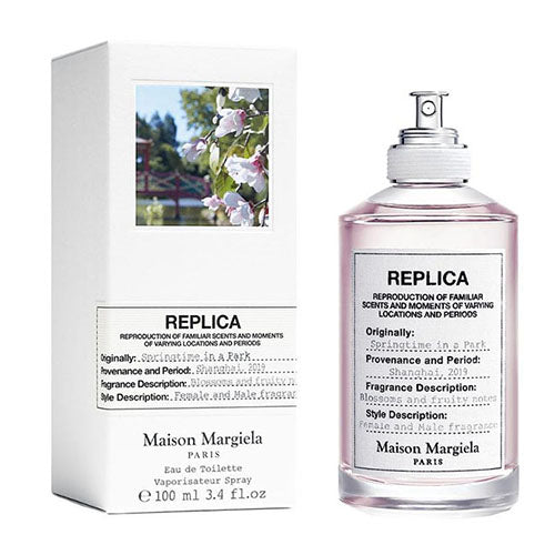 Maison Margiela Replica Springtime in a Park 100ml Eau de Toilette for Women - Floral Fresh Perfume for Daytime Wear & Spring Occasions