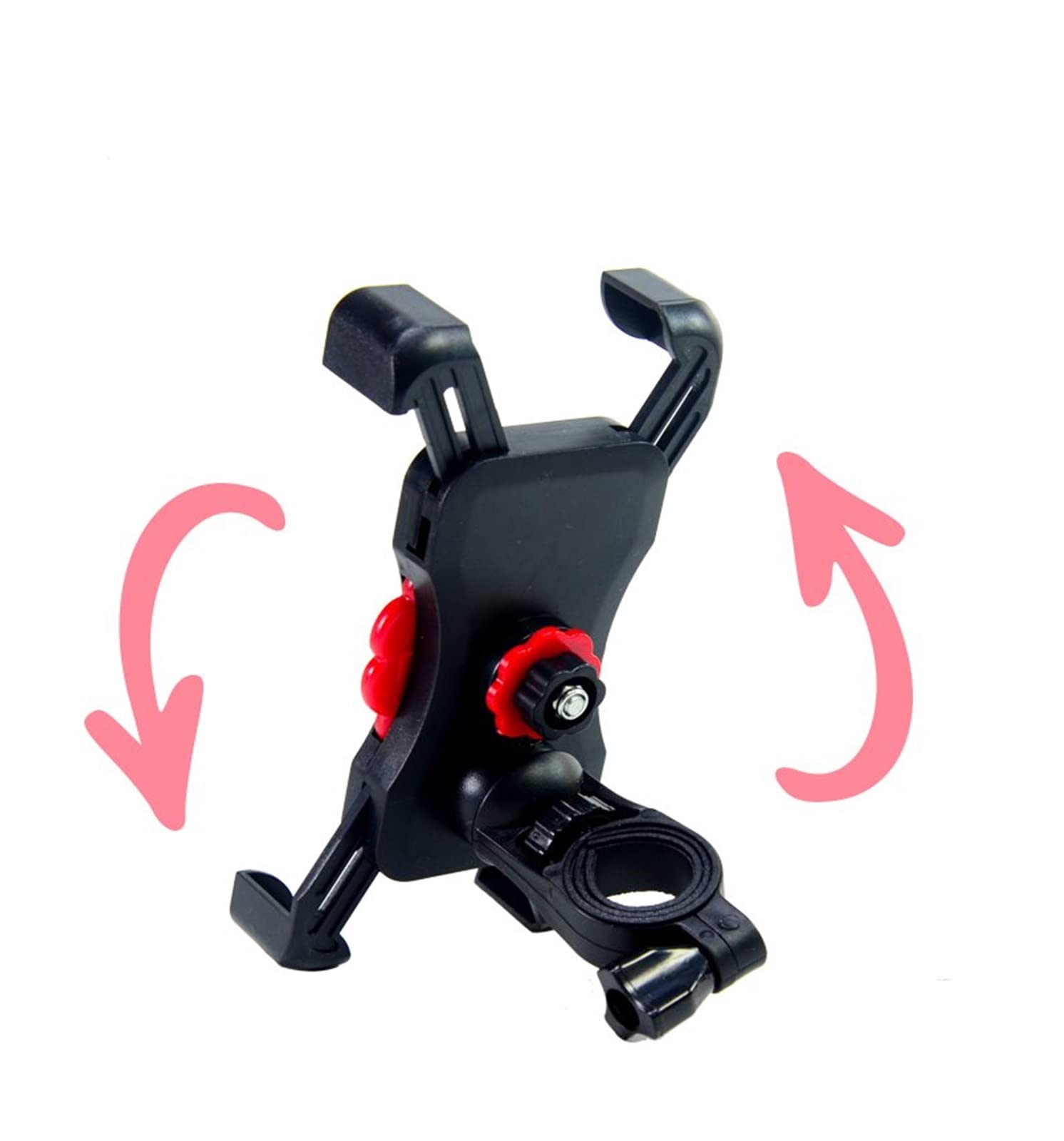 BEIYAO Universal Motorcycle Phone Mount - 360° Rotatable Bike Phone Holder for iPhone & Android - Perfect for GPS Navigation & Adventure Riding
