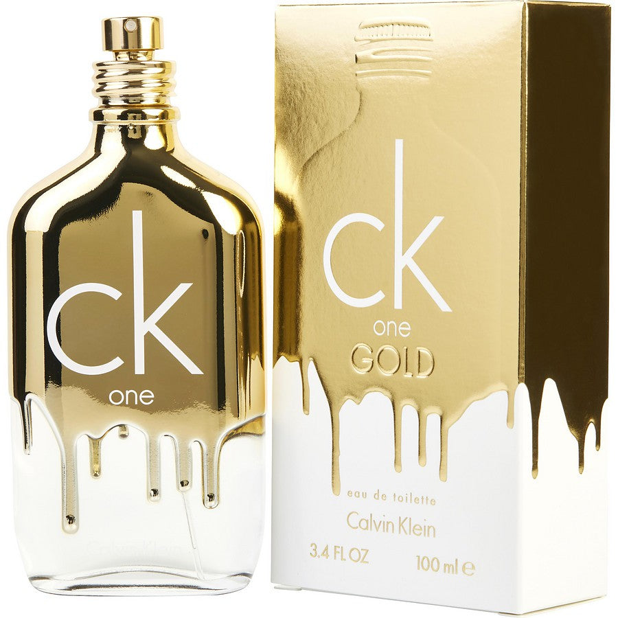 Calvin Klein CK One Gold Eau de Toilette Spray for Women & Men - Fresh & Luxurious Fragrance for Day & Night Wear, Work & Special Occasions