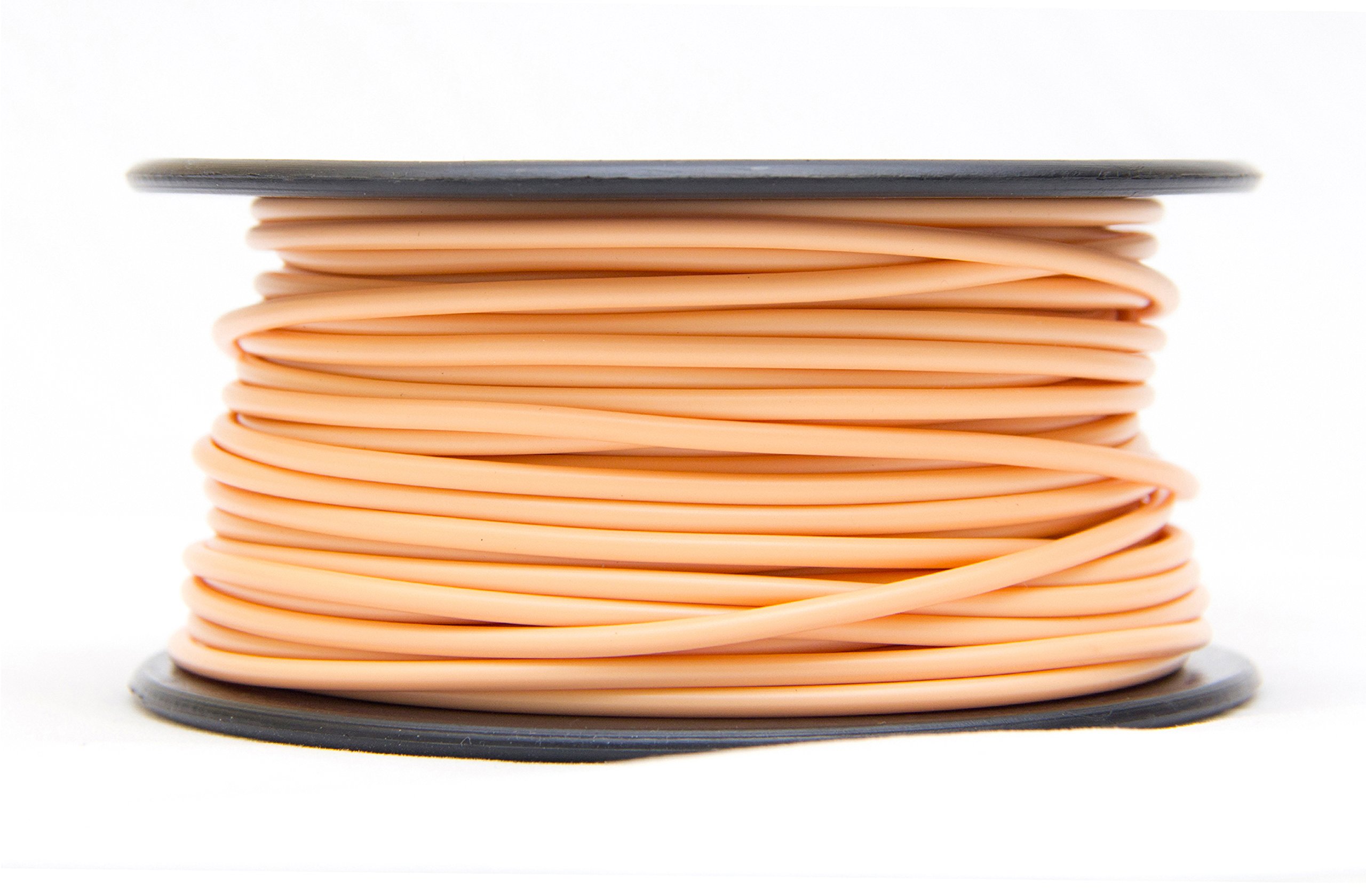 MG Chemicals ABS 3D Printer Filament - 3.0mm Diameter, 0.5kg Spool, Light Skin Color for High-Quality 3D Printing | Perfect for Prototyping, DIY Projects & Cosplay Costumes