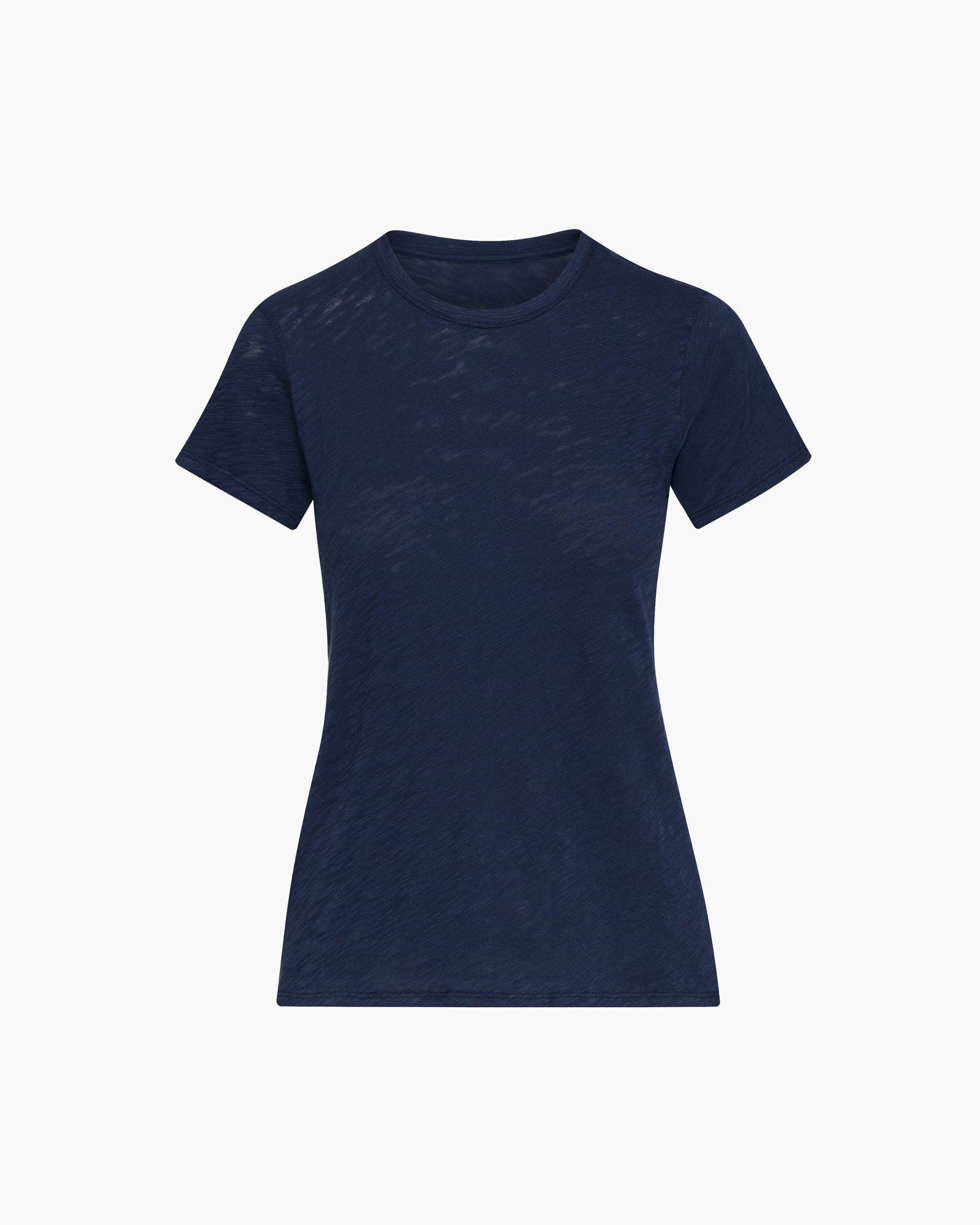 Slub Jersey Schoolboy Crew Neck Tee - Soft Cotton Casual T-Shirt for Boys in Midnight Blue | Perfect for School, Playdates & Everyday Wear