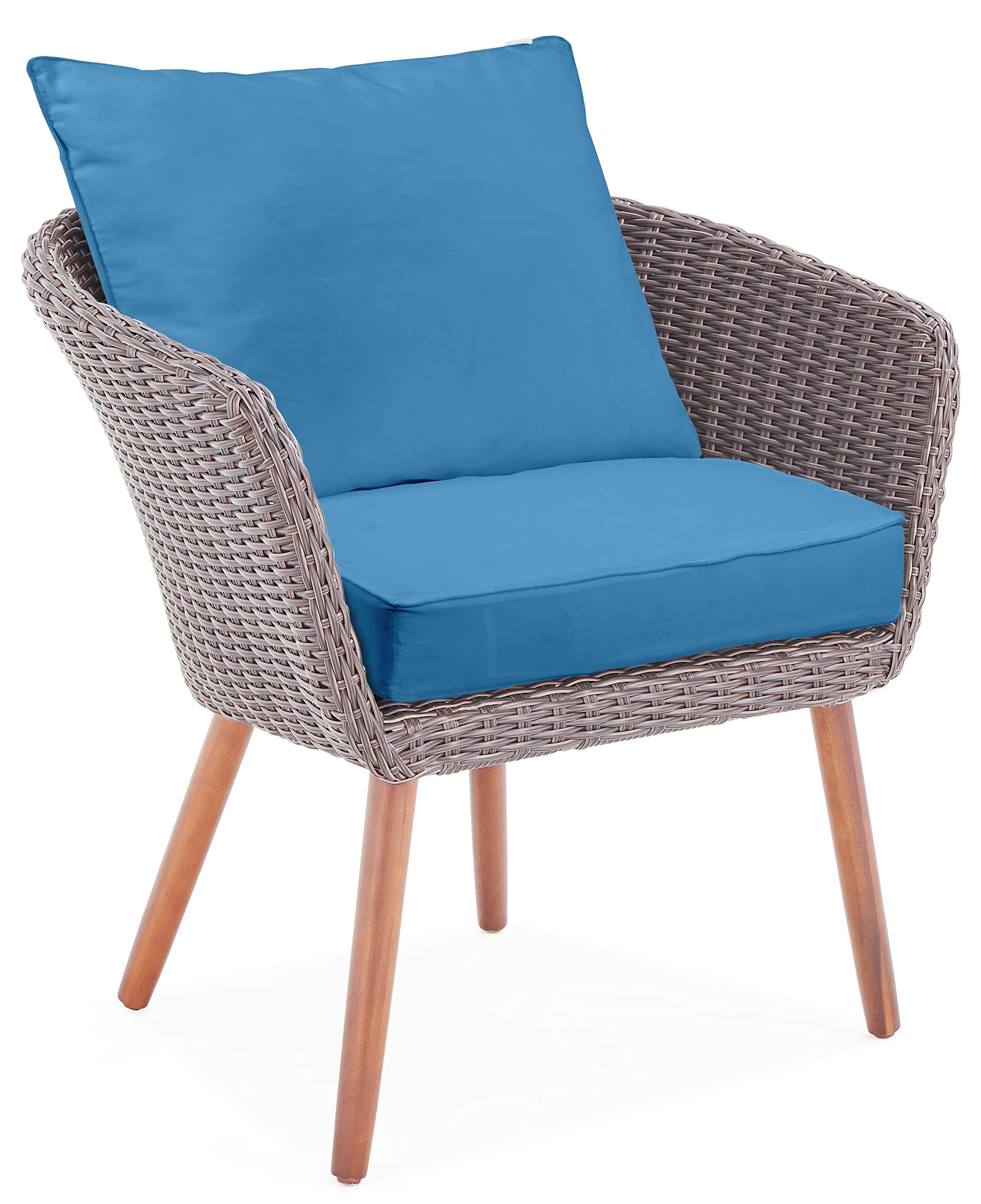 Premium 2-Piece Outdoor Deep Seat Patio Cushion Set - 25