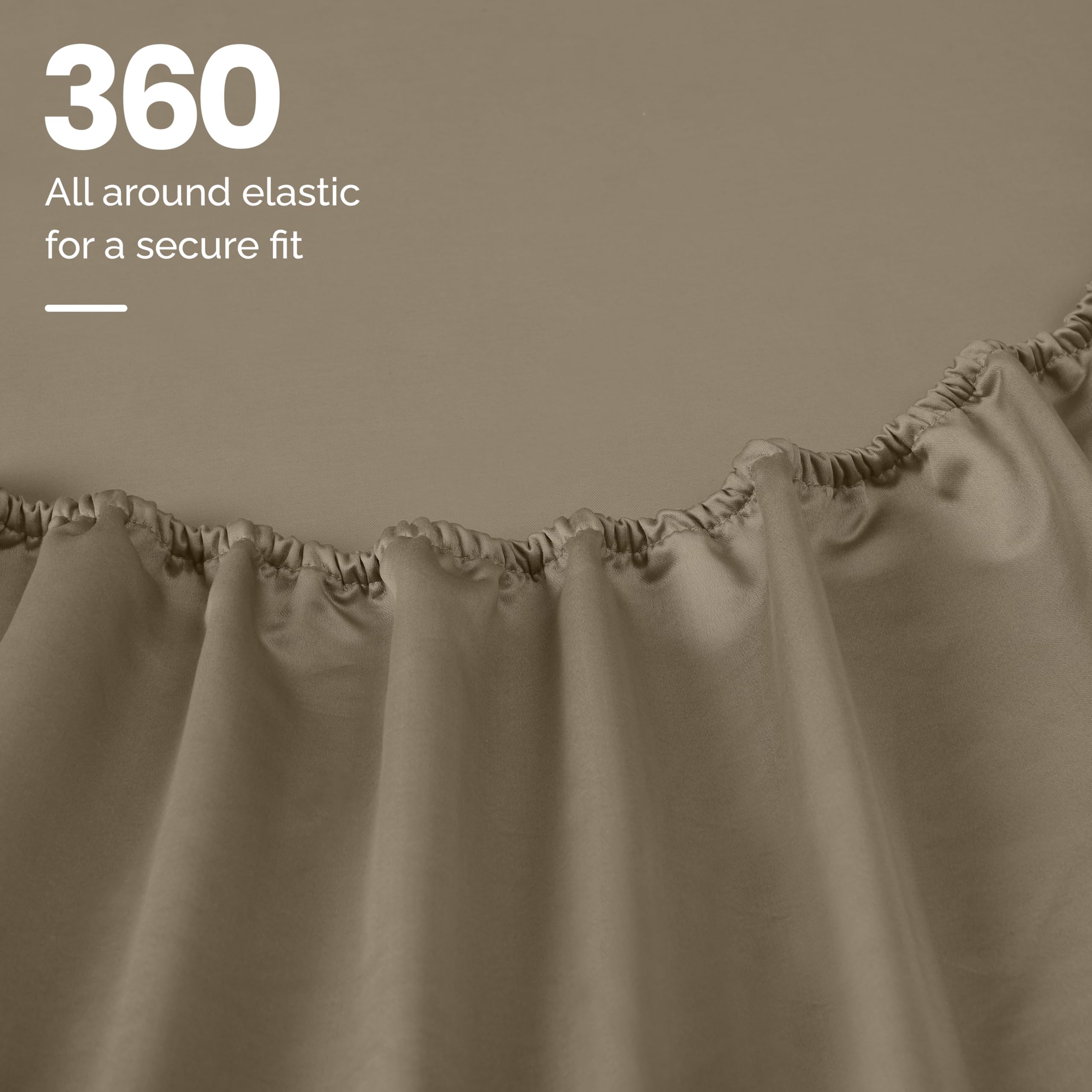 Premium 1200-Thread Count Egyptian Cotton California King Sheet Set - 18
