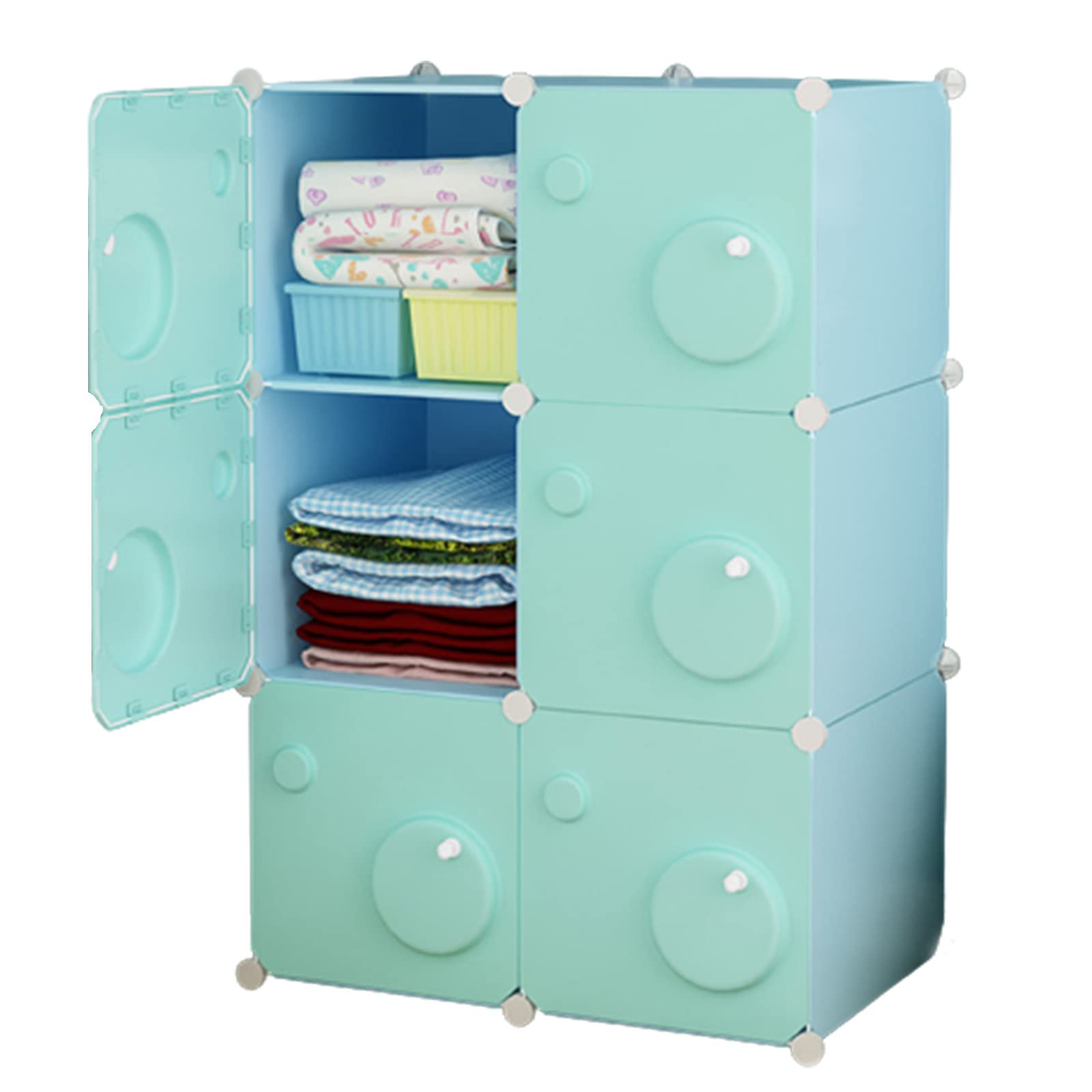 GHFXFG Hanging Closet Organizer Cube - 47×75×129CM Wardrobe Storage Shelves for Bedroom, Dresser & Armoire | Perfect for Small Spaces, Apartment Closet Organization & Seasonal Clothing Storage