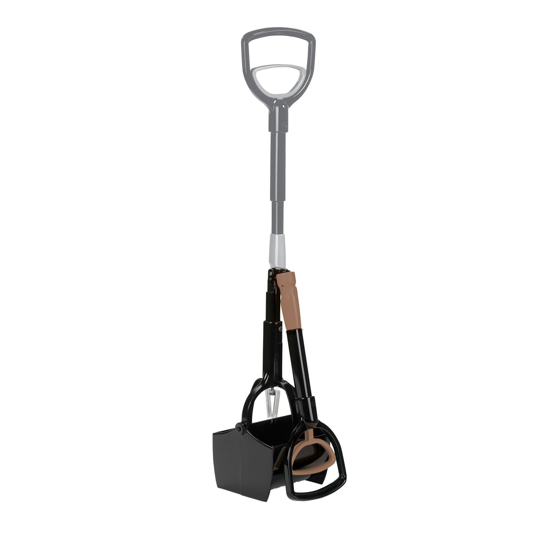 Arm & Hammer Claw Poop Scooper for Dogs - Heavy Duty Stainless Steel Pet Waste Cleanup Tool - Easy to Use Pooper Scooper for Backyard, Lawn & Outdoor Cleanup