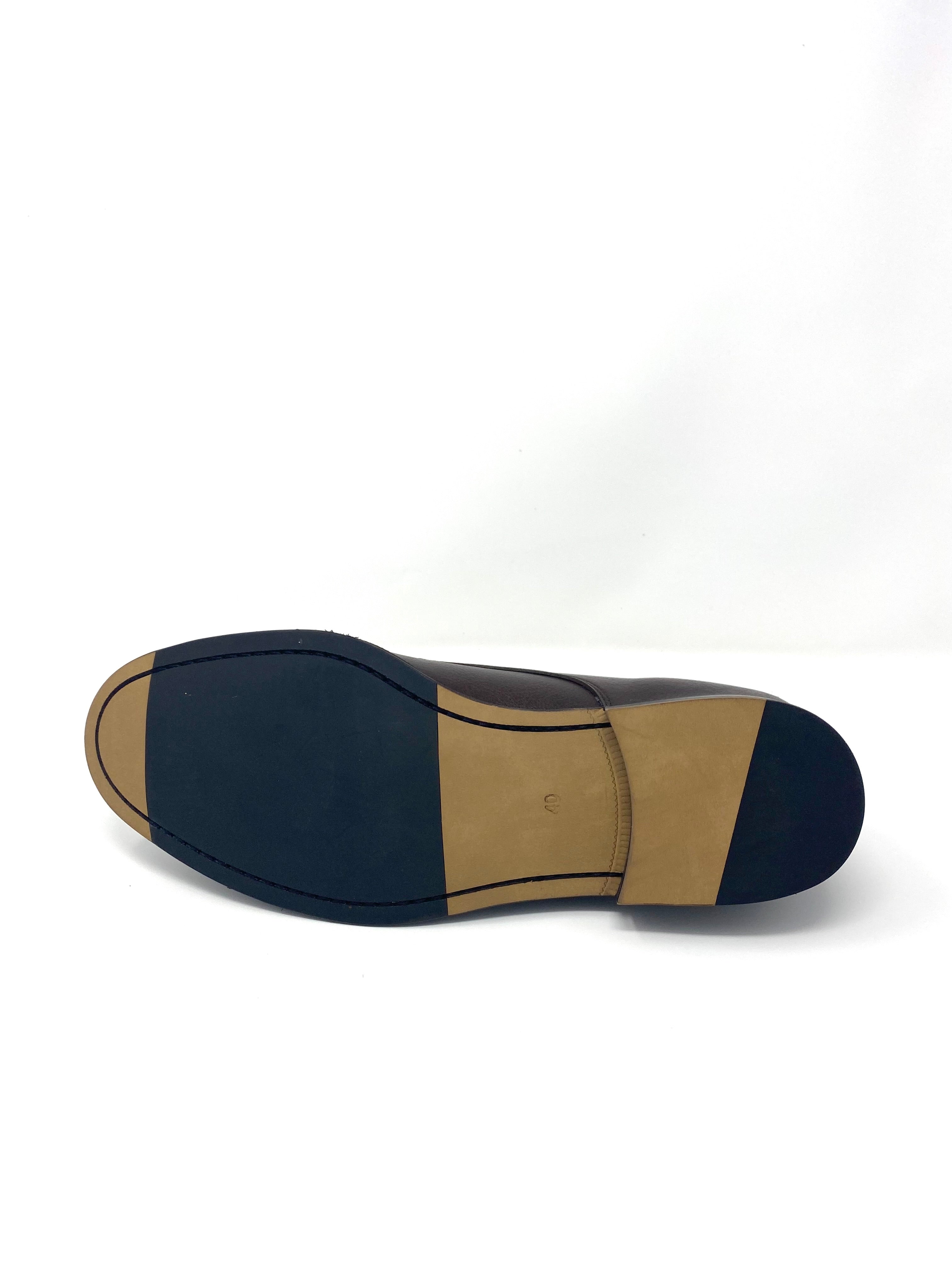 Novacas Benjamin Brown Leather Loafers - Comfortable & Stylish Men's Slip-On Shoes for Business Casual & Office Wear