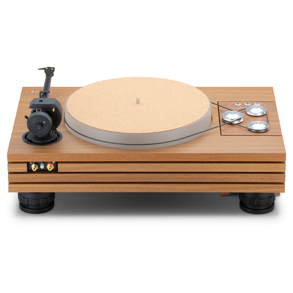 Music Hall MMF 11.3 SE Walnut Turntable - High Fidelity Vinyl Record Player with Belt Drive & Adjustable Tonearm - Perfect for Audiophiles & Home Entertainment Systems
