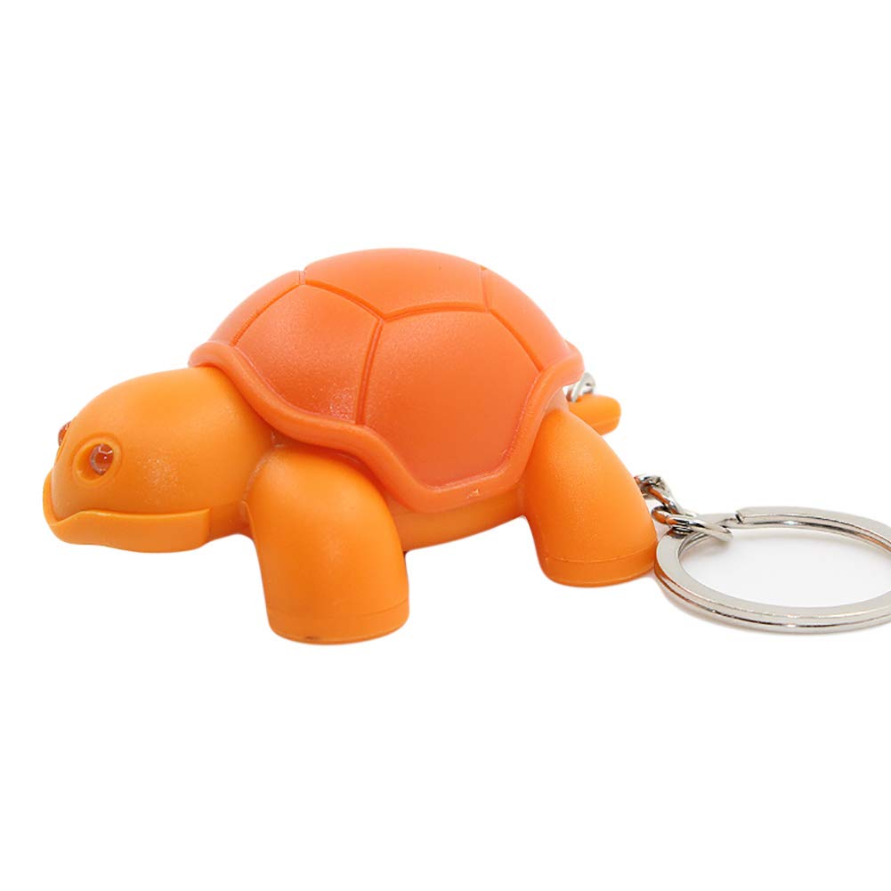 LED Turtle Keychain with Light & Sound - Cute Animal Key Ring Holder for Bags, Gifts for Mother's Day, Father's Day, Wedding, Anniversary, Party, Graduation, Christmas & Birthday - Perfect for Key Organization & Surprise Gifts