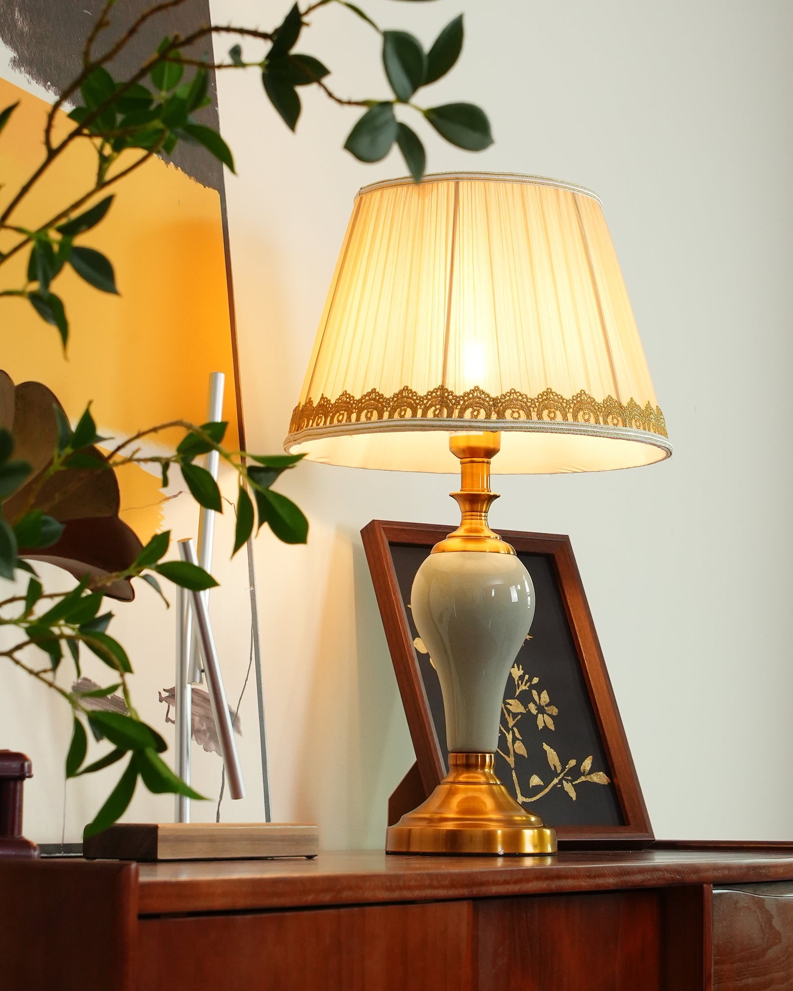 Modern LED Desk Lamp with Adjustable Brightness & Color Temperature - Perfect for Home Office, Study, and Reading