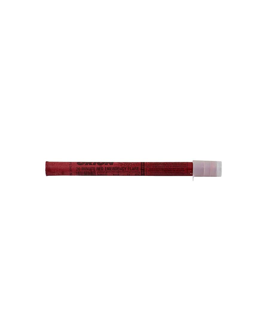 Orion Road Safety Flare 36 Pack - Waxed Emergency Flares for Highway, Roadside & Car Safety - 20 Minute Burn Time, No Stand Needed - Perfect for Roadside Emergencies, Breakdowns & Nighttime Visibility