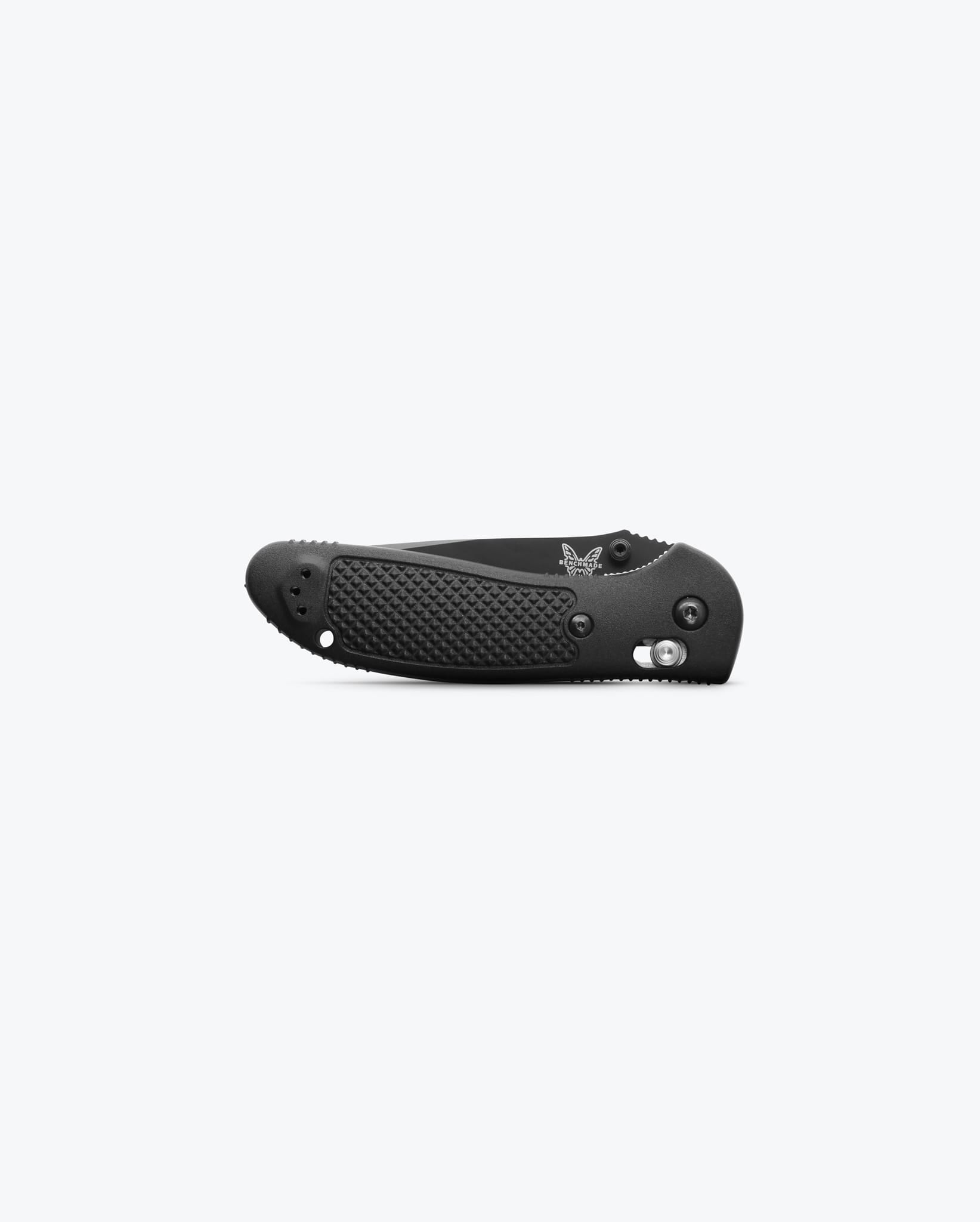Benchmade Griptilian Folding Knife - Black Grivory Handle, Drop Point Blade - EDC, Camping, Hunting & Outdoor Survival Tool