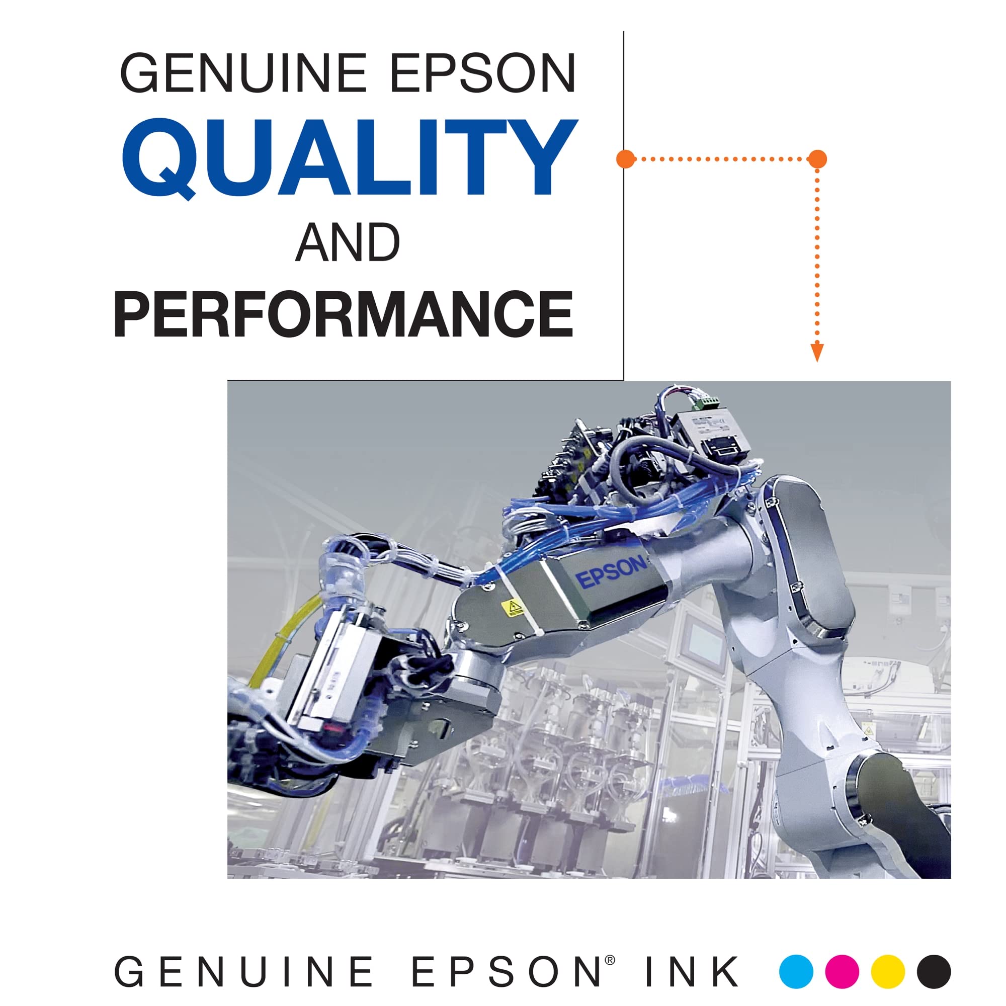 Epson 125 DURABrite Ultra Black & Color Ink Cartridge Combo Pack - Compatible with Stylus NX-125/NX-127/NX-130/NX-230/NX-420/NX-530/NX-625 & WorkForce WF-320/WF-323/WF-325/WF-520 Printers - Ideal for Home Office Printing, Documents & Photos