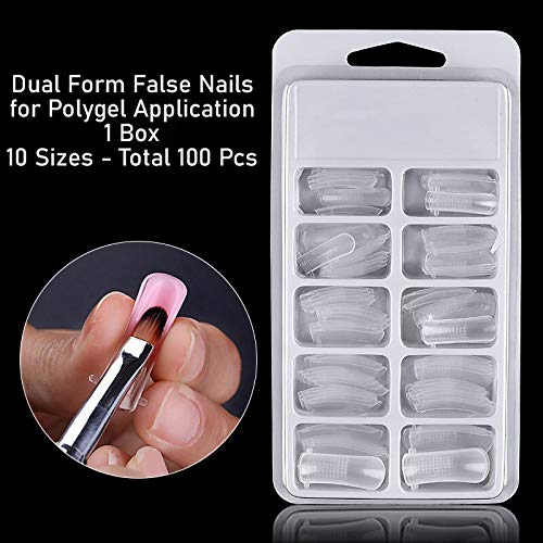 Store2508 Professional Poly Nail Gel Extension Kit (Set C) - Long-Lasting Acrylic Nails for Salon & Home Manicures