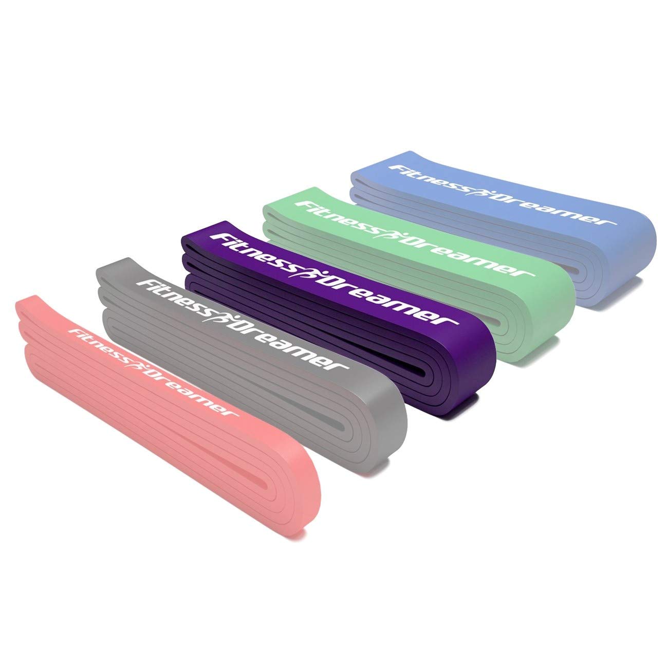 Fitness Dreamer Resistance Bands Set - Premium Exercise Bands for Home Workout, Strength Training & Physical Therapy | Ideal for Gym, Yoga, Pilates & Rehabilitation