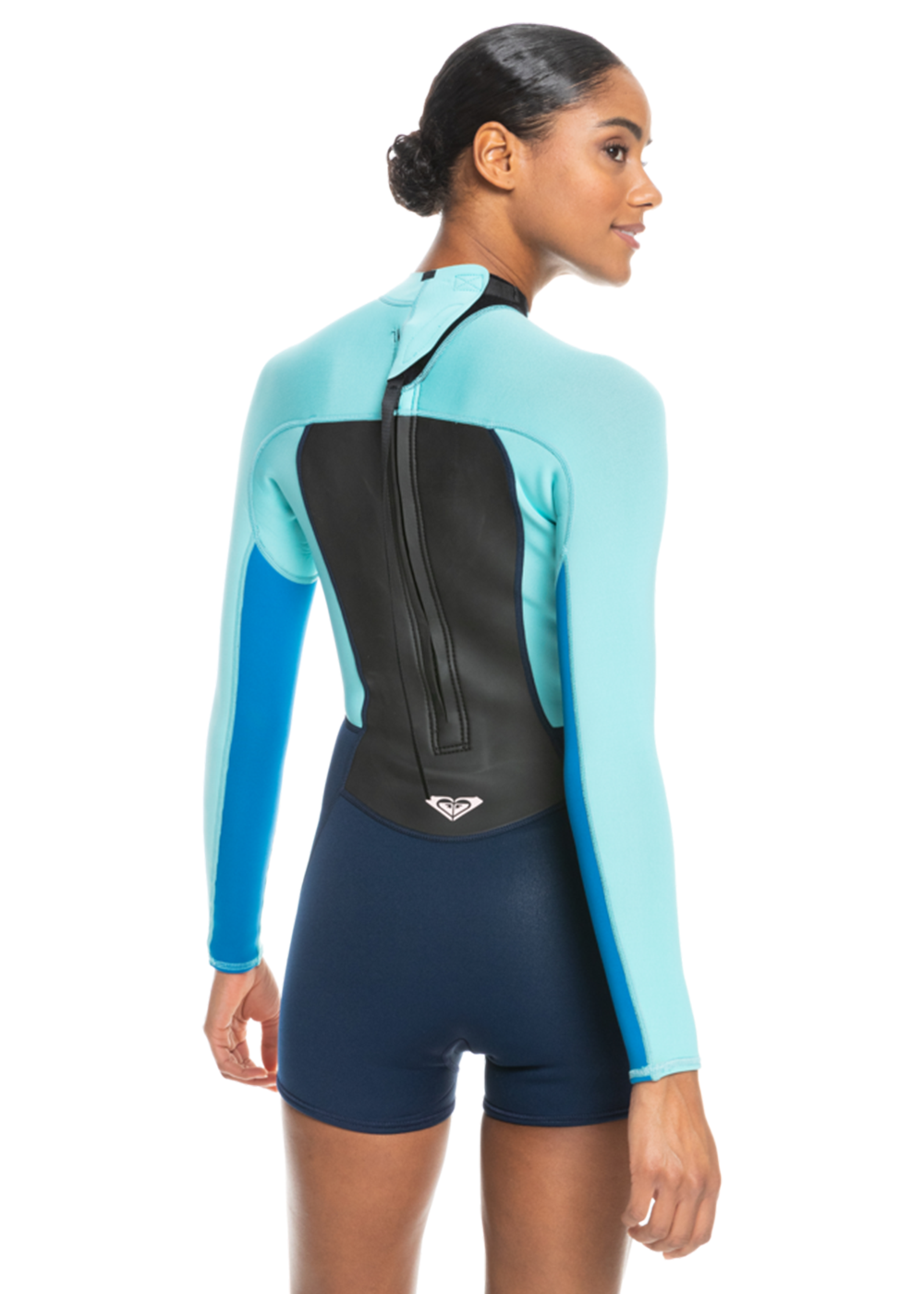Roxy Women's Prologue 2mm BZ FL LS Spring Suit Wetsuit - Full Length Spring Wetsuit for Surfing, Swimming & Water Sports
