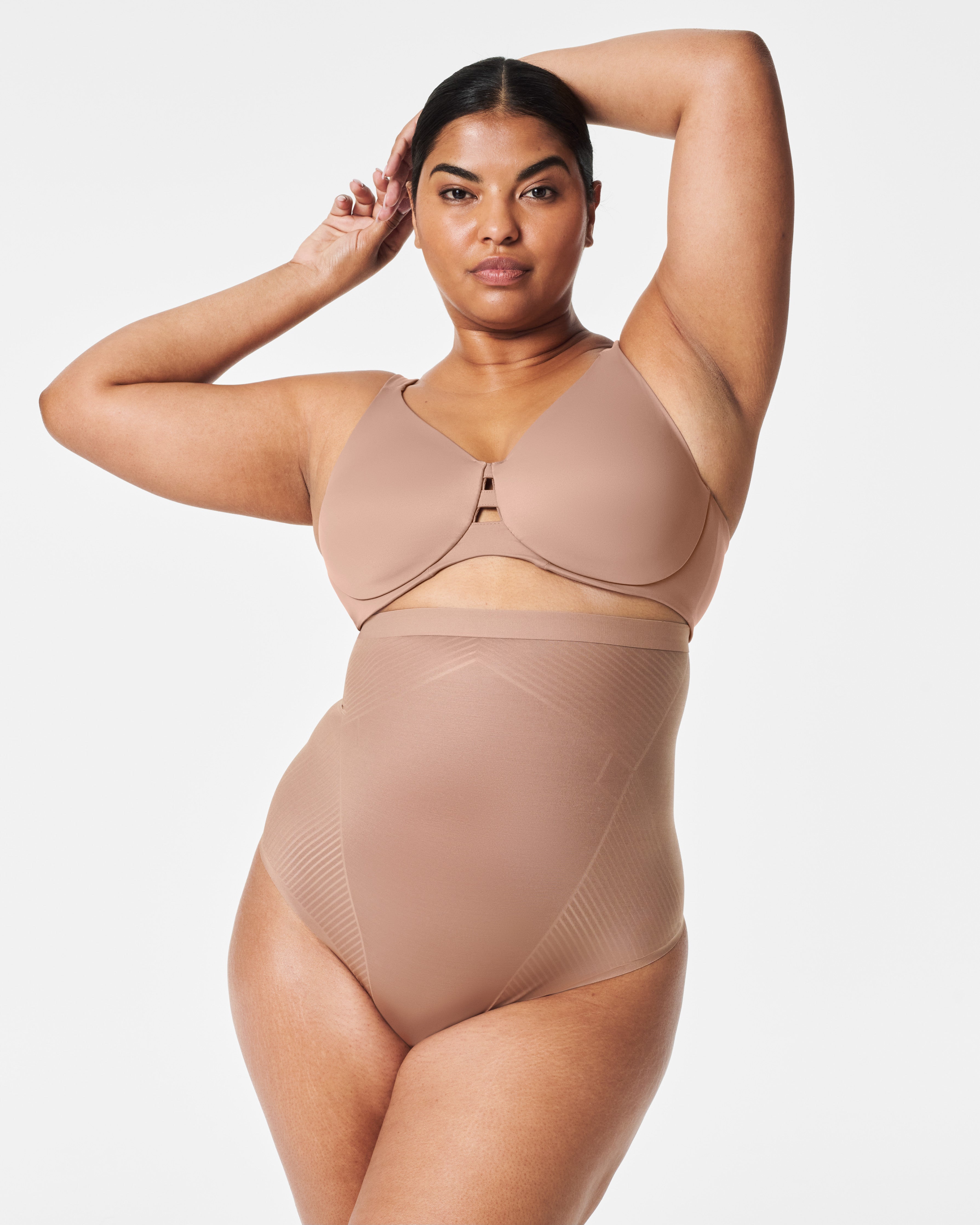 SPANX Shapewear Invisible High Waisted Thong for Women - Seamless Slimming Underwear for Everyday Comfort & Confidence | Perfect for Work, Date Night & Special Occasions