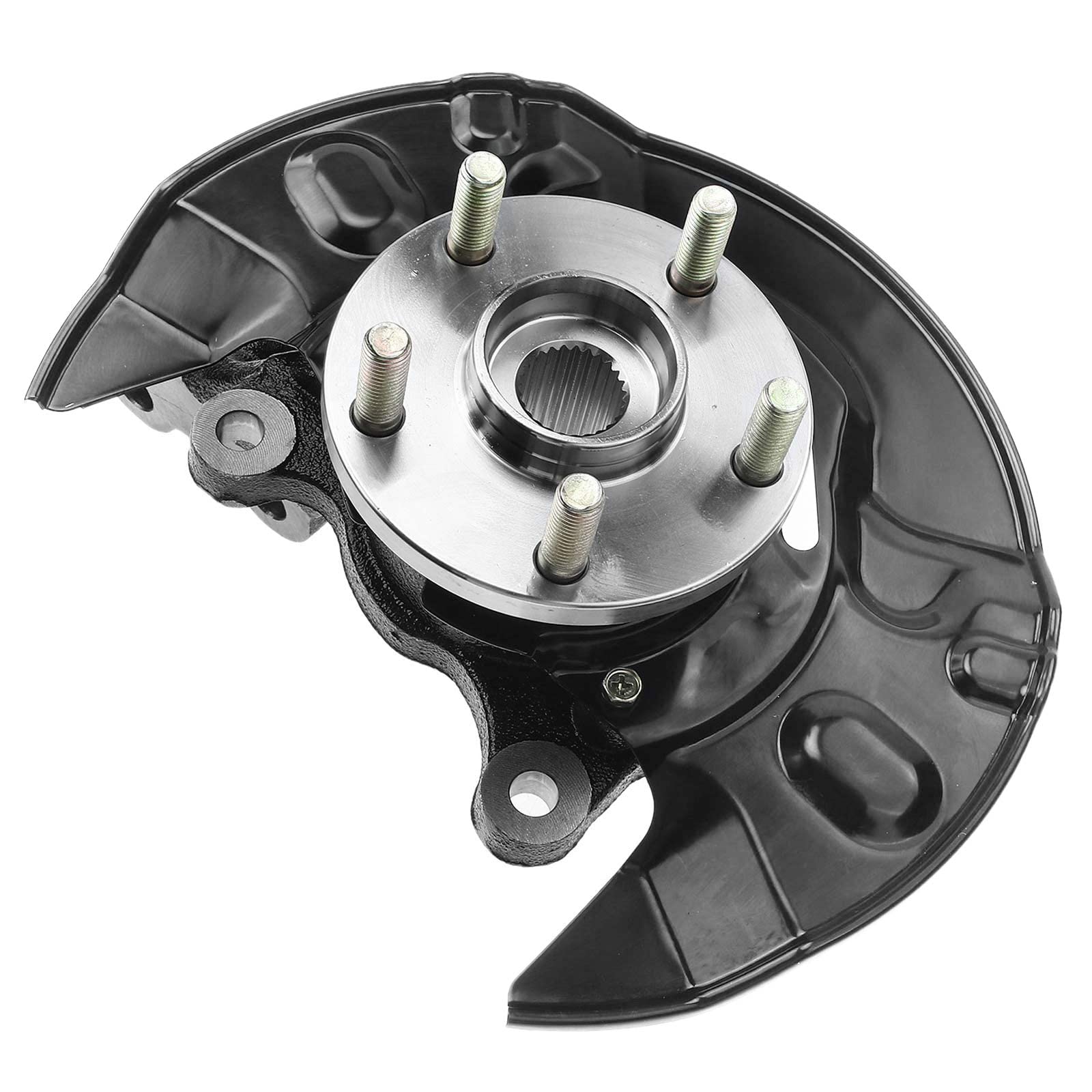 Premium Wheel Hub Bearing & Steering Knuckle Assembly for 2003-2006 Toyota Matrix 1.8L AWD - Front Driver & Passenger Side 2-Piece Set | Durable Replacement for Smooth Ride & Enhanced Vehicle Performance