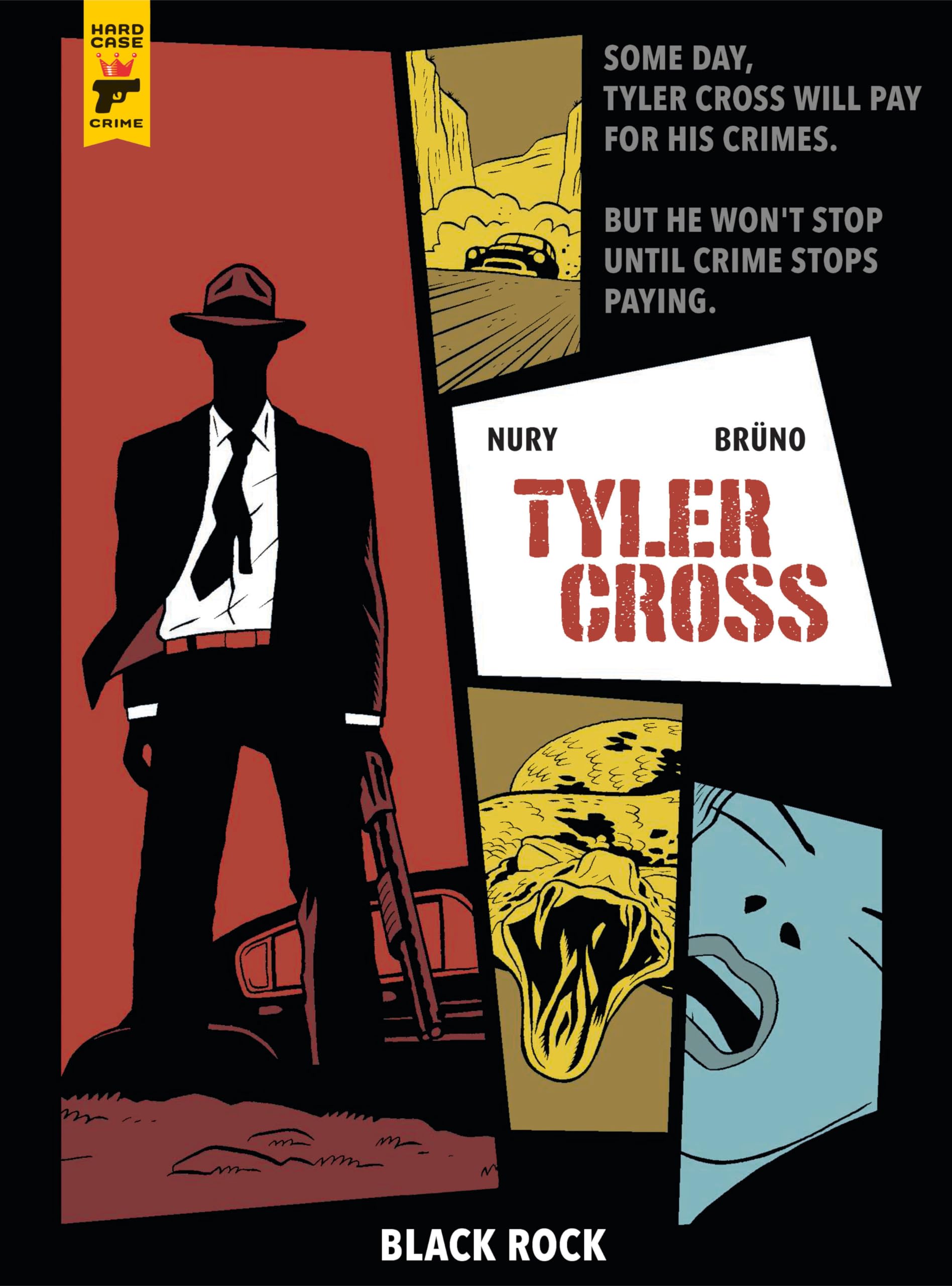Tyler Cross: Black Rock - Crime Thriller Graphic Novel | Mystery & Suspense Comics | Perfect for Fans of Noir Fiction & Detective Stories