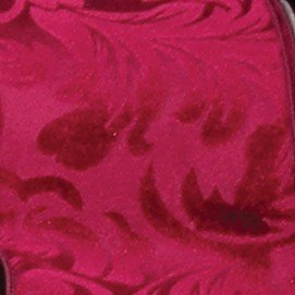Premium Bordeaux Red Wired Polyester Ribbon - 2.5