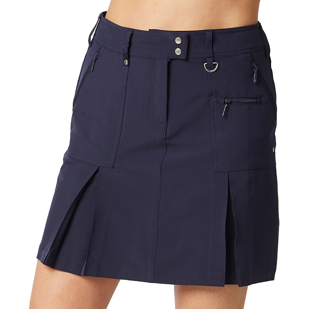 GGBlue Boca Women's Golf Skirt with Built-in Shorts - Comfortable & Styletic for Golf, Tennis & Outdoor Activities