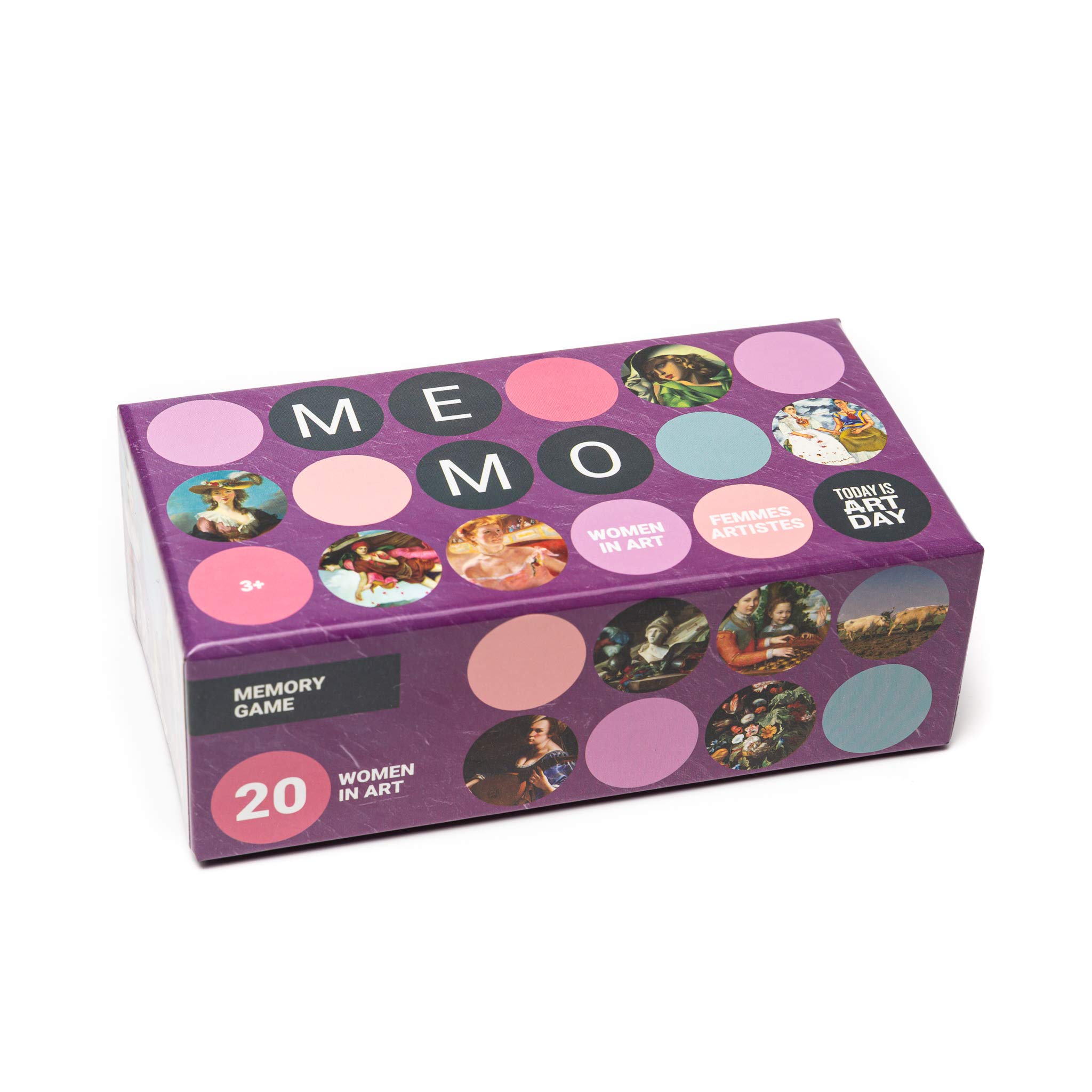 Women in Art Memory Matching Game - 20 Educational Tiles for Kids & Adults | Fun Learning Activity for Classroom, Family Game Night & Art Appreciation